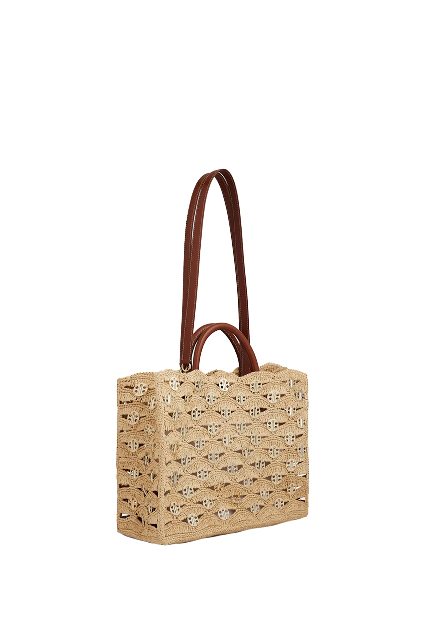 Rabanne 1969 Handbag In Natural