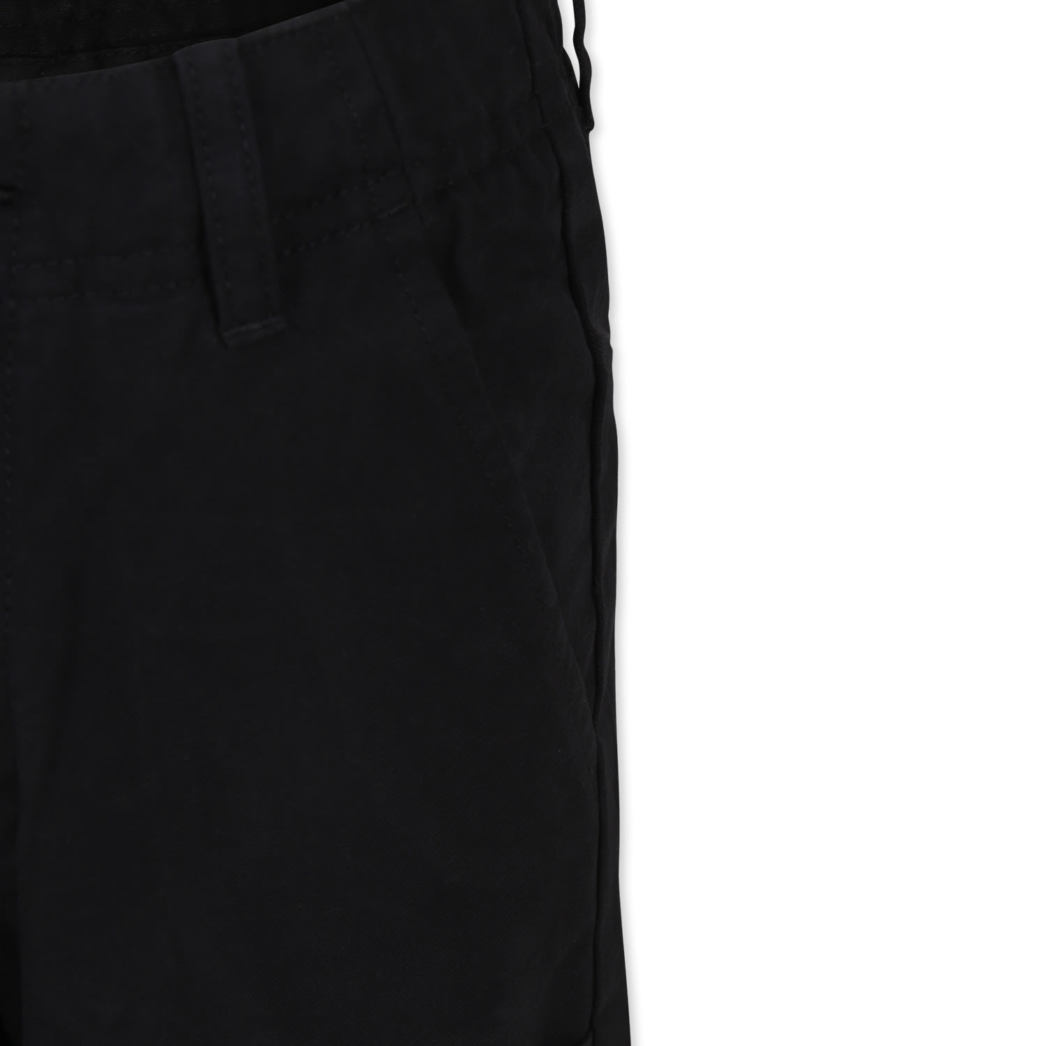 Off-white Black Trousers For Boy With Logo In Black