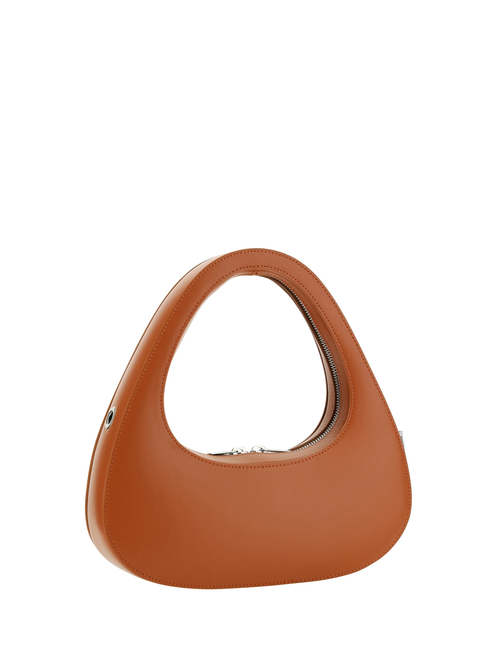 Shop Coperni Baguette Swipe Handbag In Clay