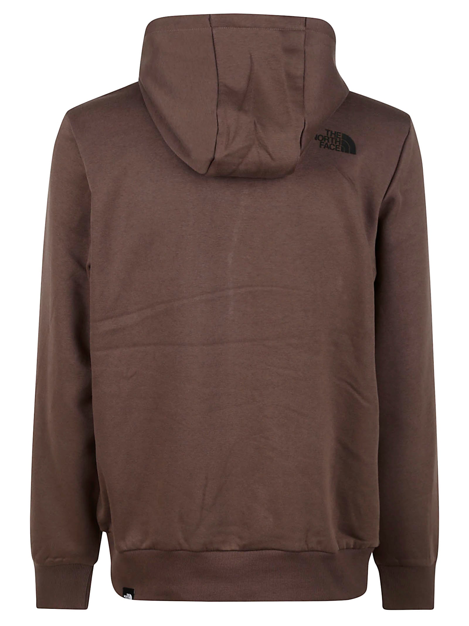 Shop The North Face M Fine Hoodie In Smokey Brown