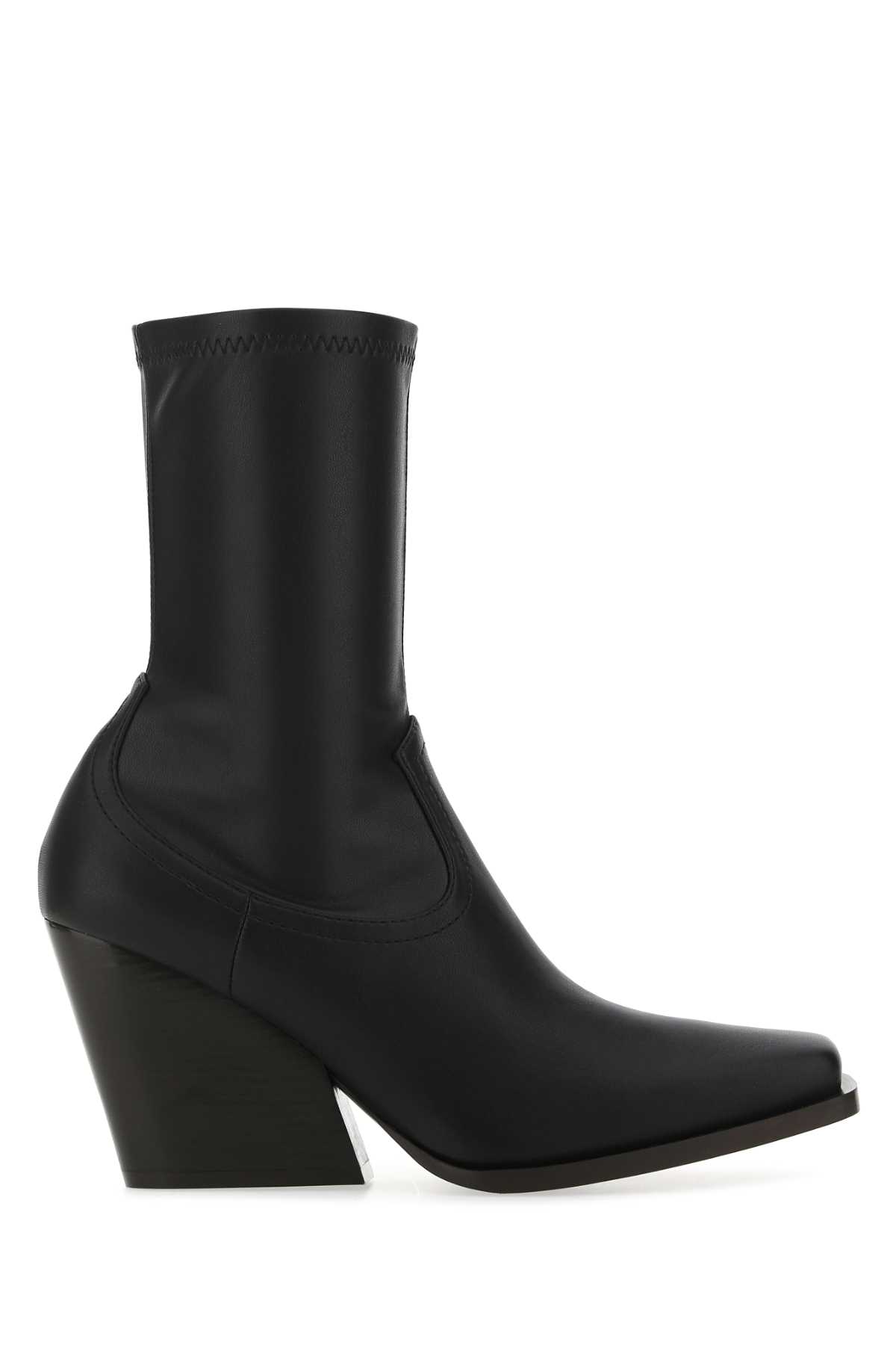 Black Alter Mat Ankle Boots