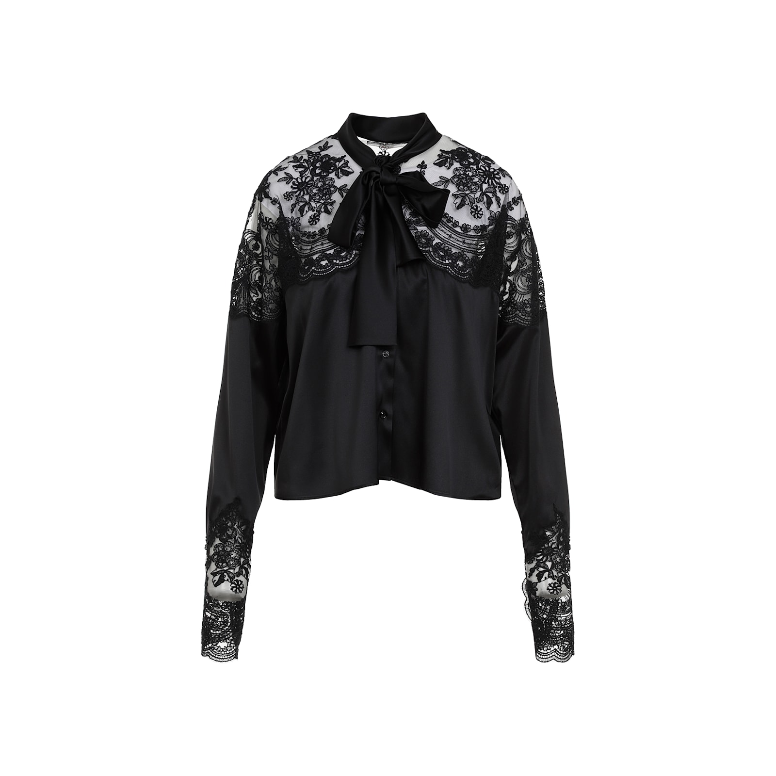 Shop Ermanno Scervino Shirt In Black