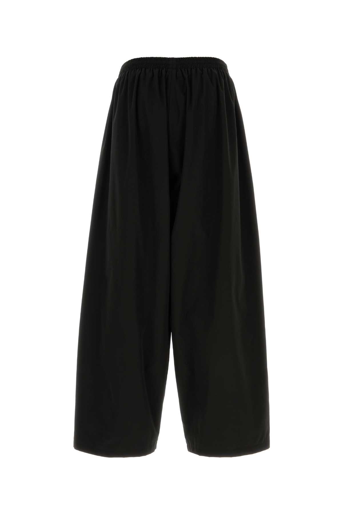 Balenciaga Men Jogger Nylon Trousers In Black