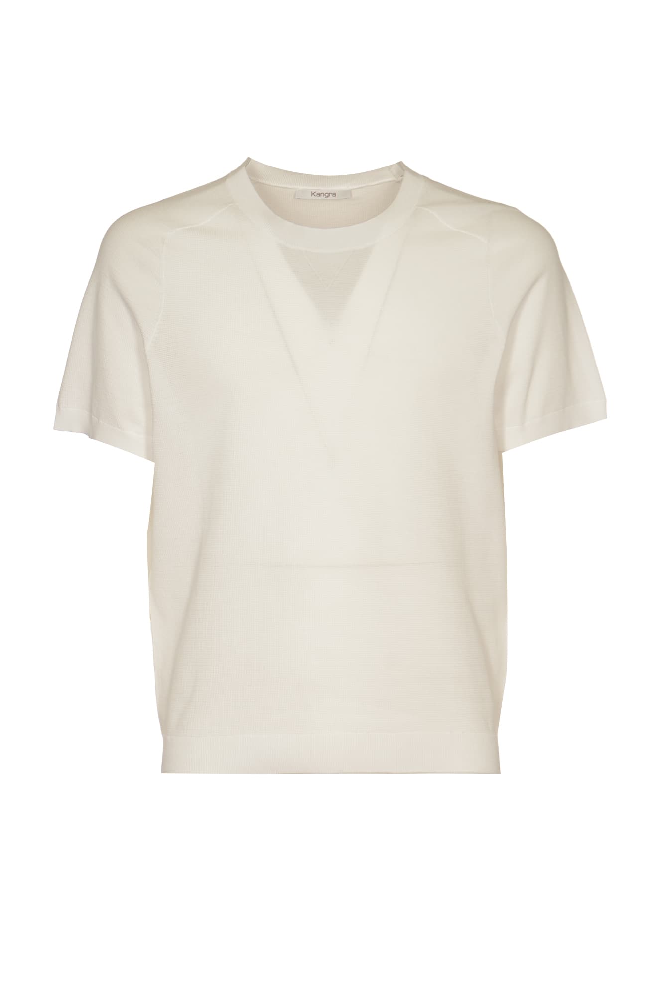 Kangra Round Neck T-shirt In White