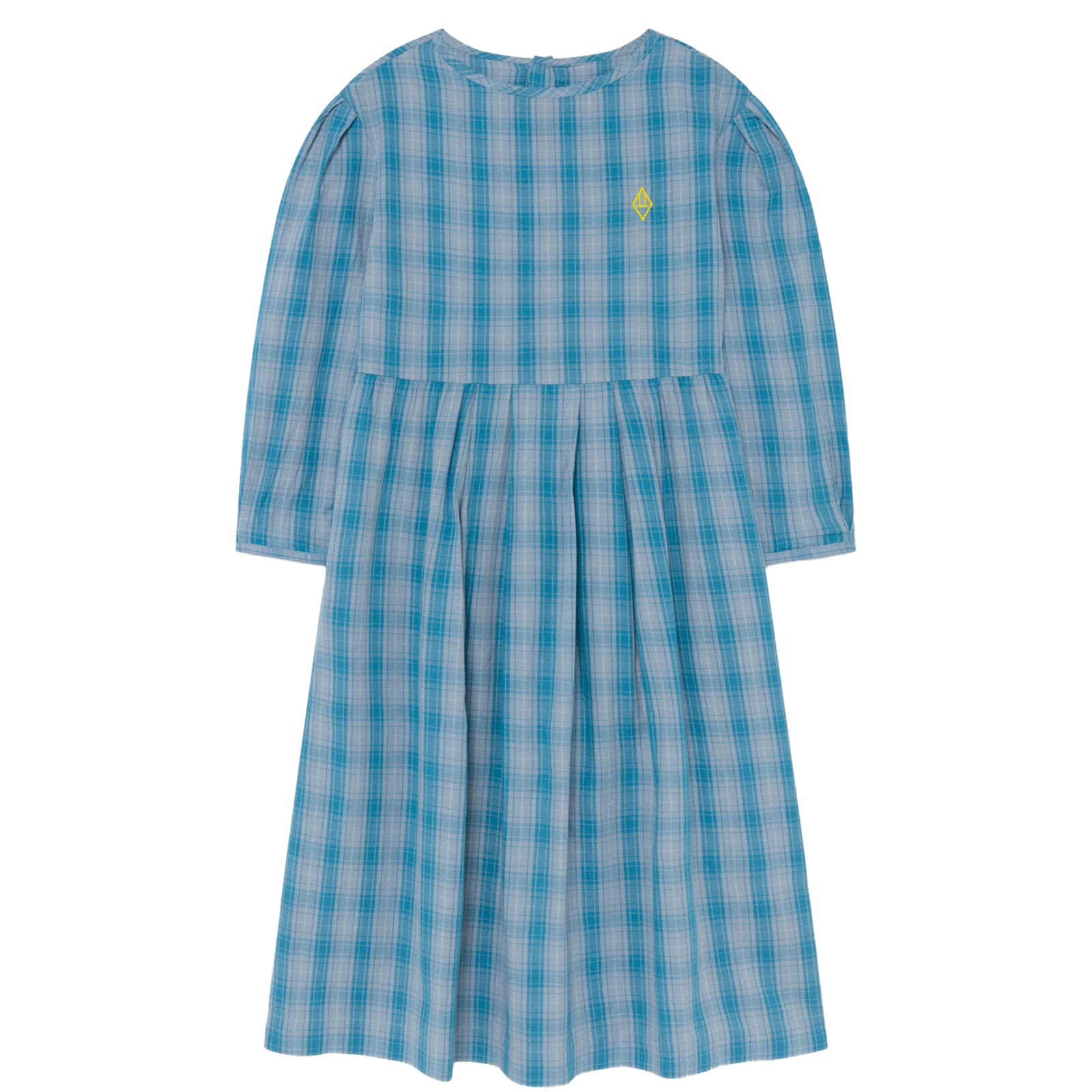 The Animals Observatory Light-blue Dress For Girl With Logo