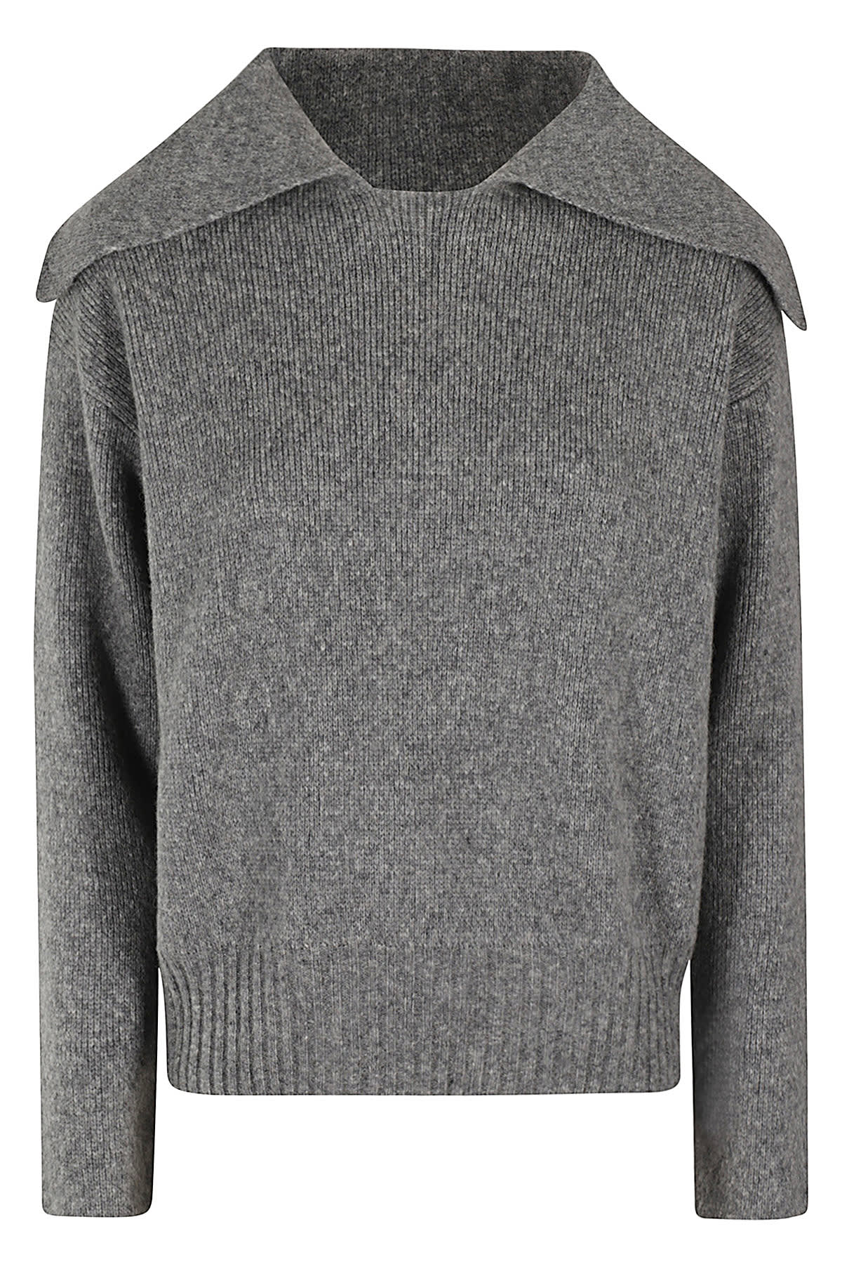 Shop Roberto Collina Polo ml In Grigio