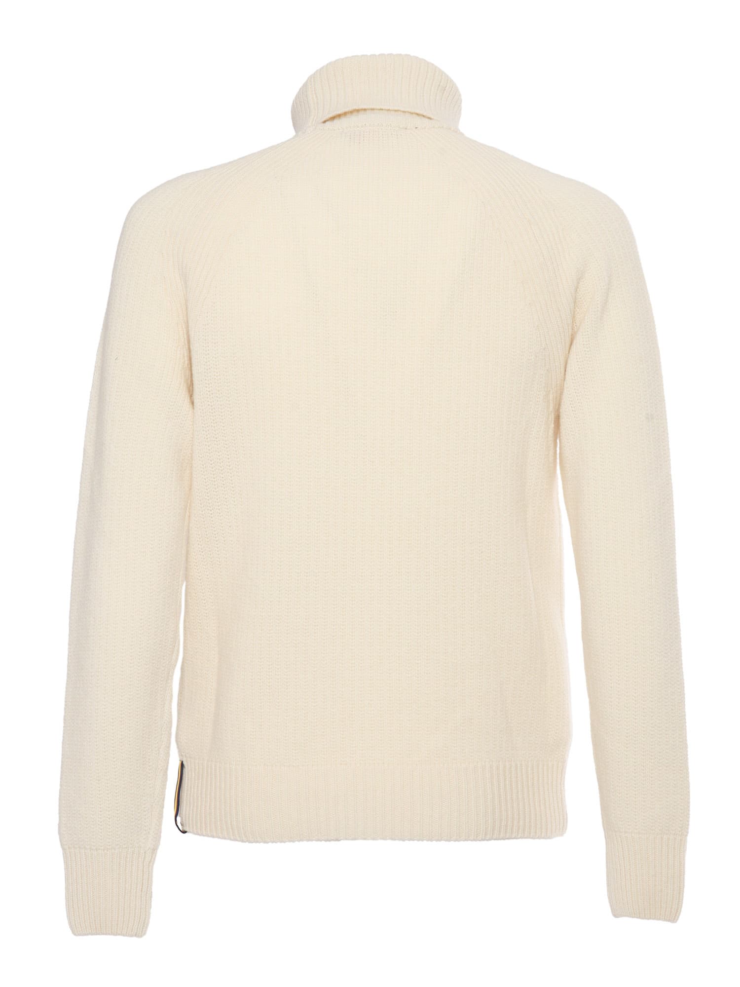 Shop K-way Virgil Merino Sweater In White