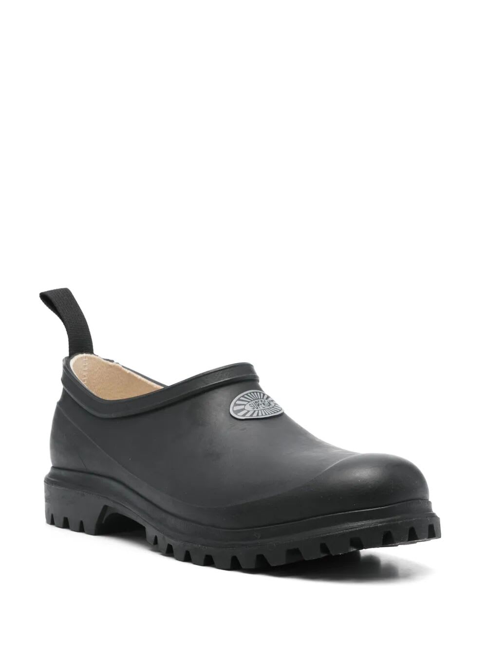 Superga 809 Rubber Mule In Black