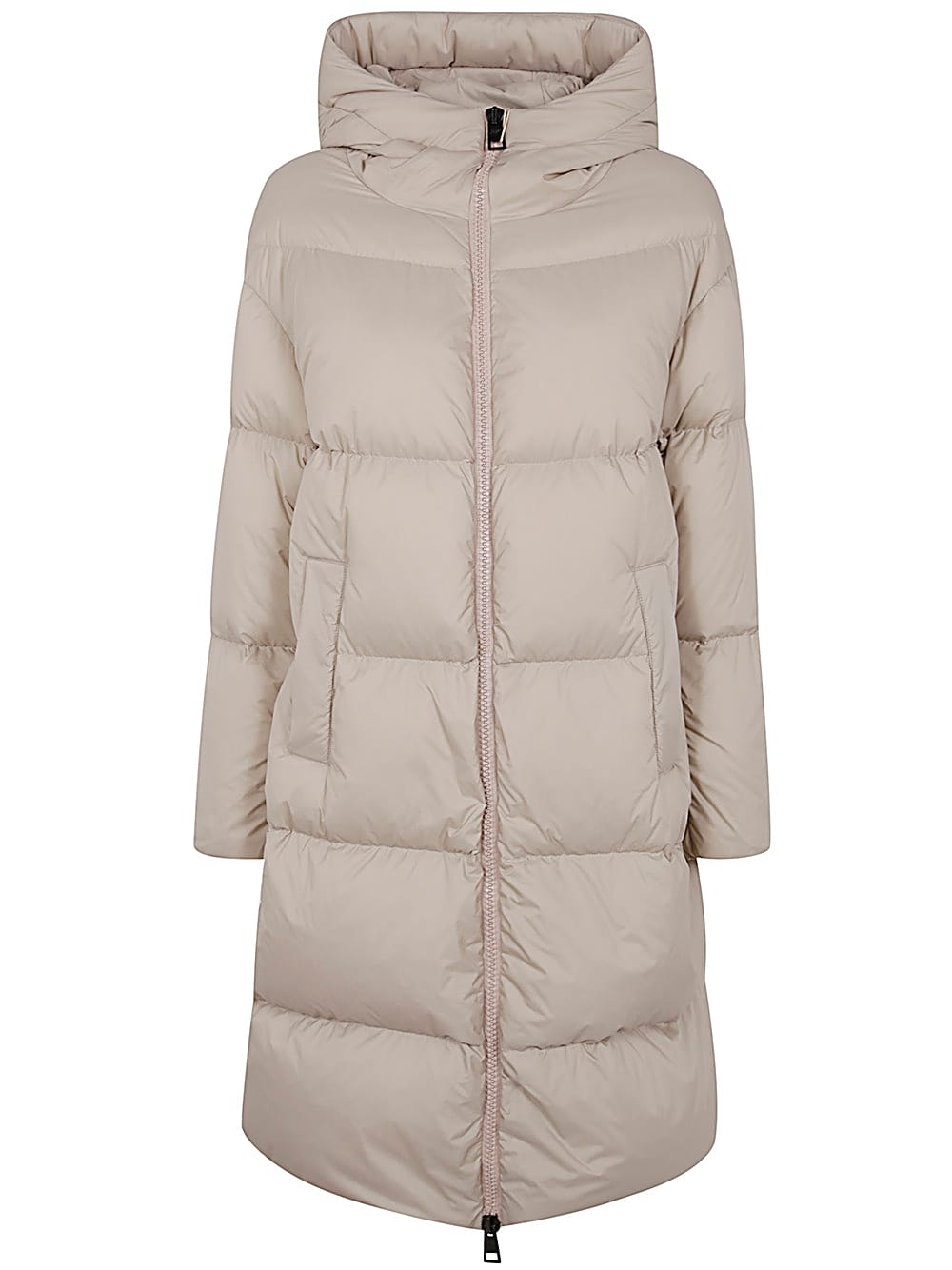 Shop Herno Medium Relaxed Down Jacket In Chantilly