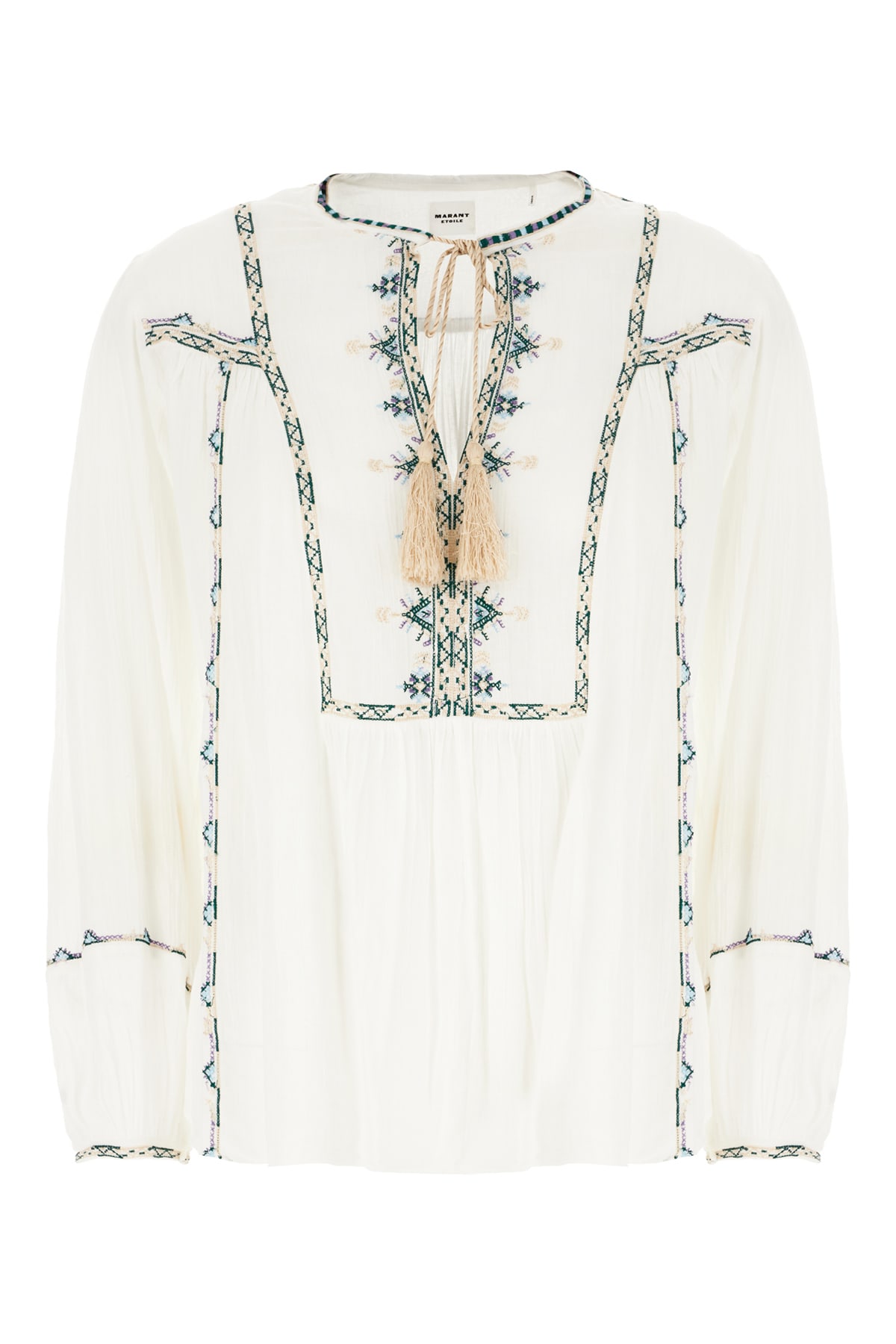 Marant Etoile White Cotton Blouse