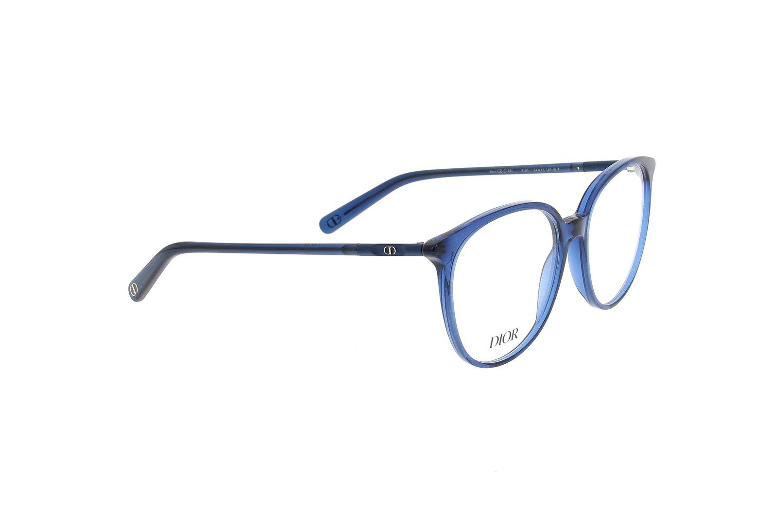 Shop Dior Round Frame Glasses In 3100