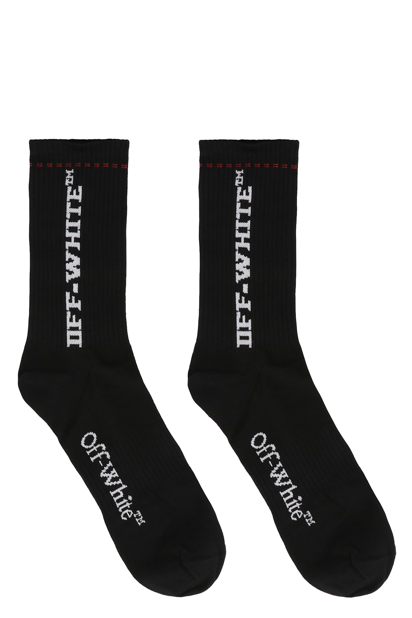 Cotton Socks With Logo