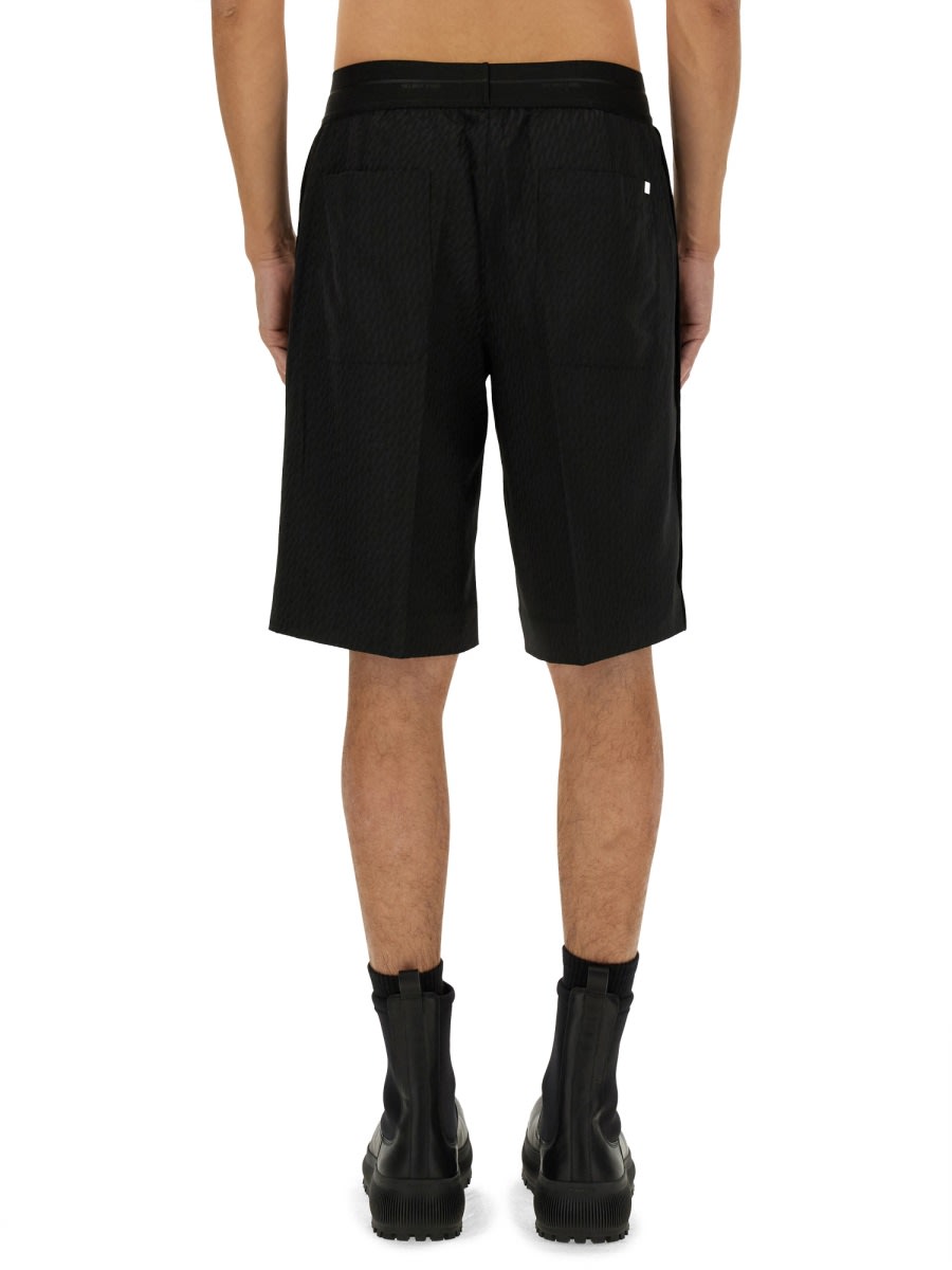 Helmut Lang Short Car Tailored In Black