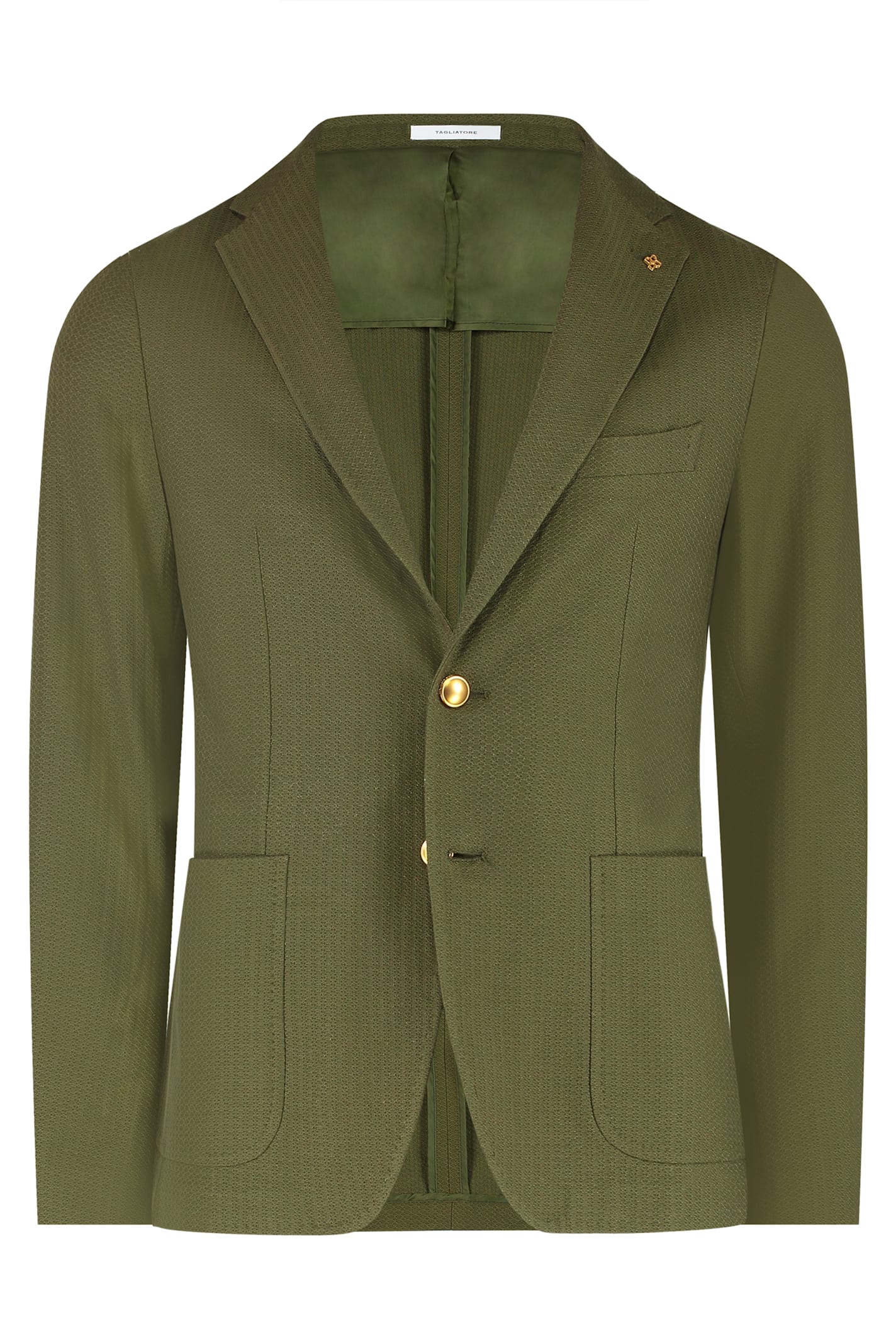 Tagliatore Single-breasted Two-button Jacket In Green