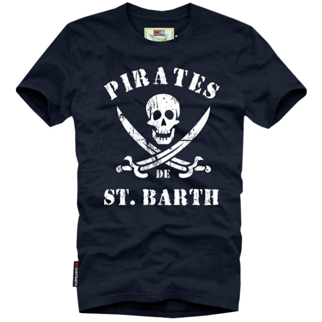 MC2 Saint Barth Kids T-shirt Skull Printed For Boys