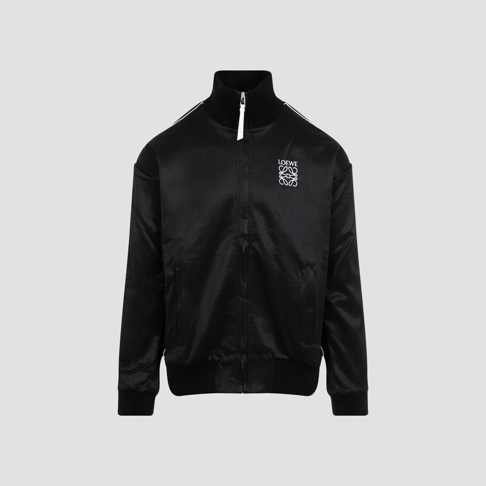 Shop Loewe Tracksuit Jacket In Black