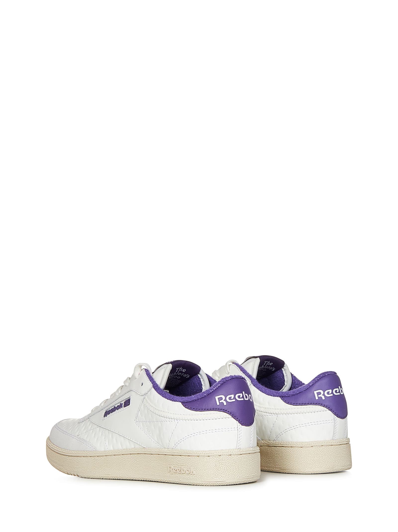 Shop Reebok Club C Sneakers In Purple