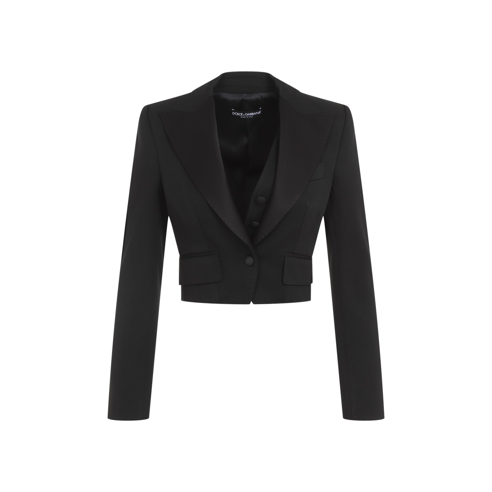 Shop Dolce & Gabbana Jacket In Nero