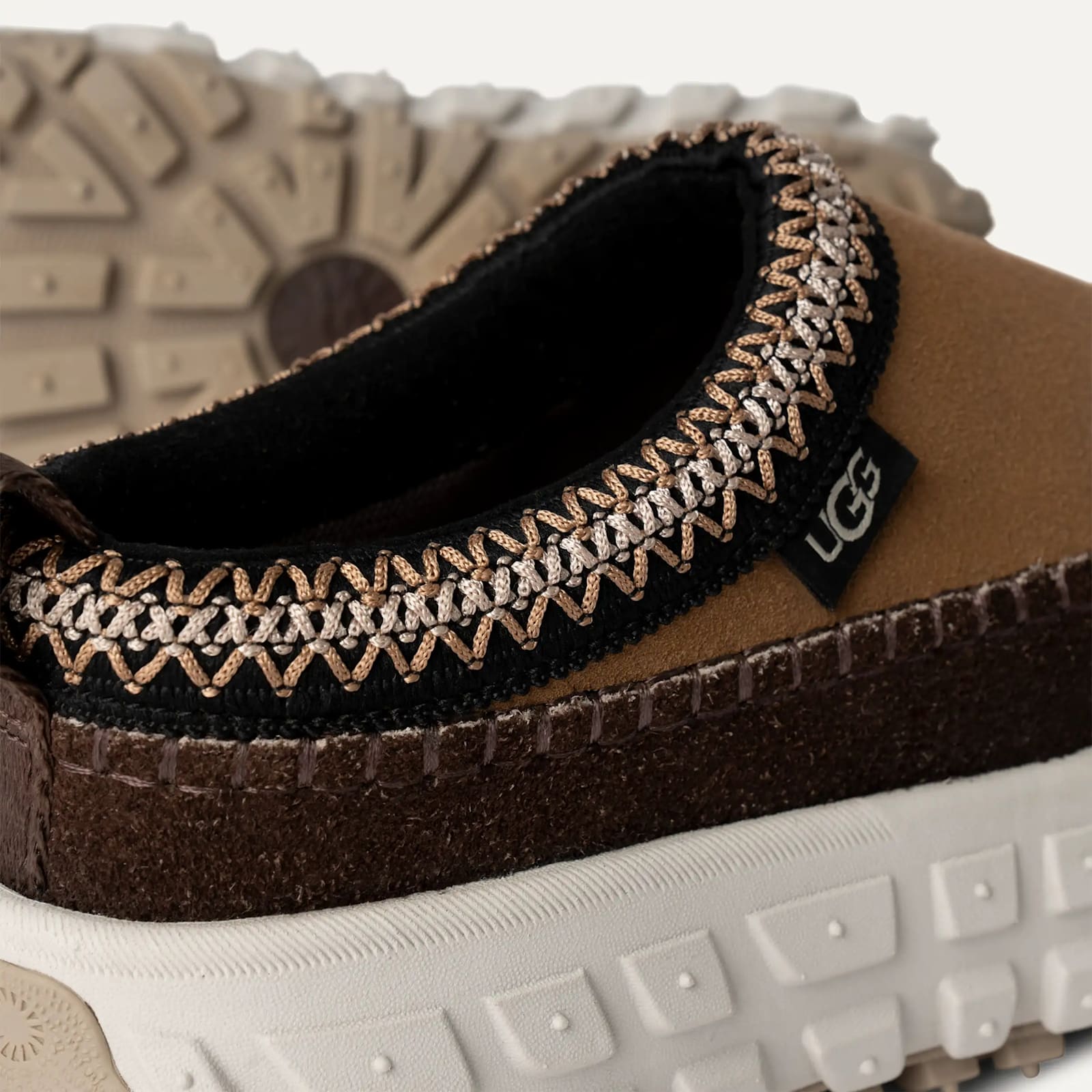 Ugg Platform Slippers Venture Daze In Brown
