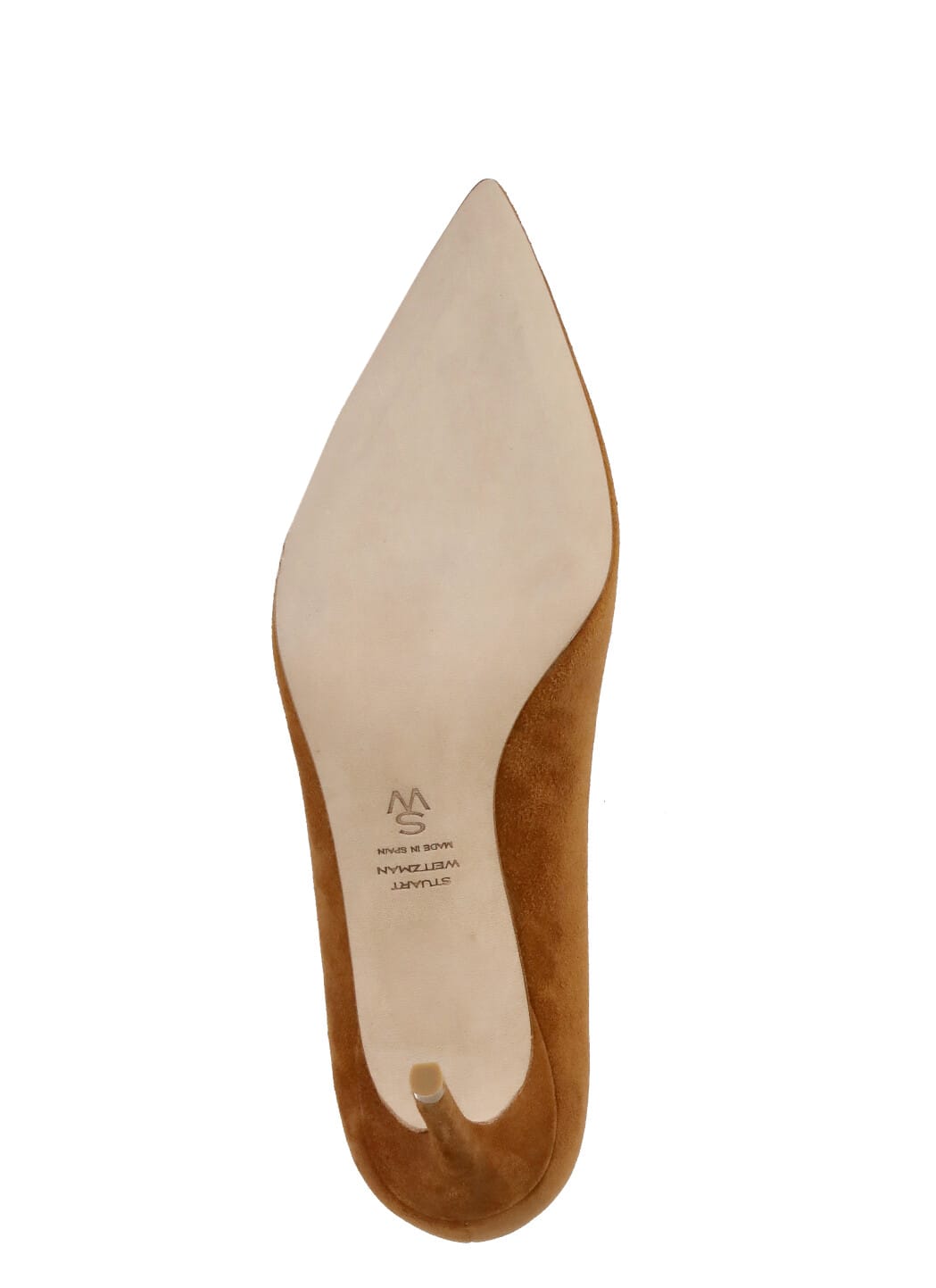 Stuart Weitzman Stuart Power 75 Suede Pumps In Brown