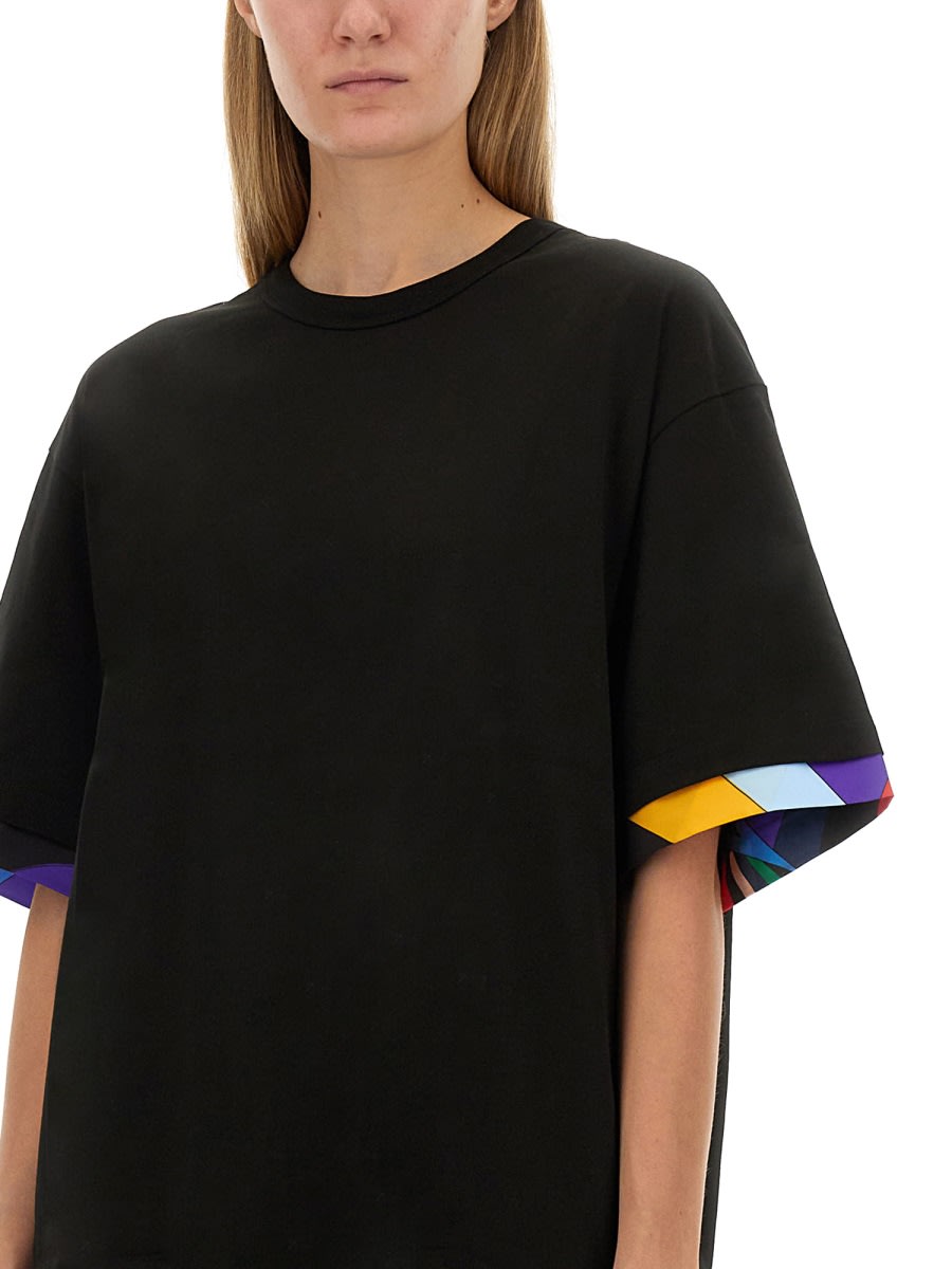 Shop Pucci T-shirt With Logo In Black