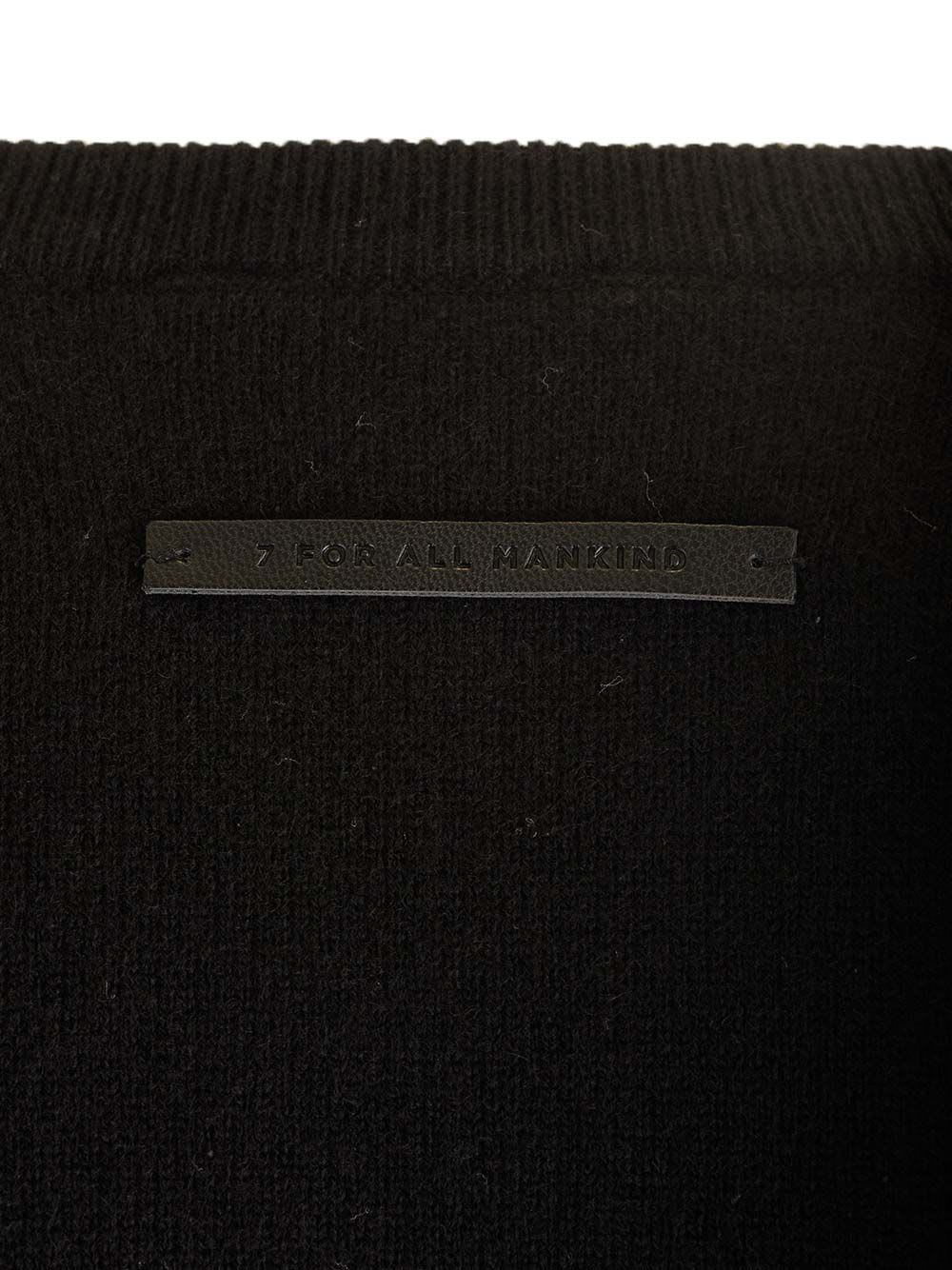 Shop 7 For All Mankind Cashmere Sweater In Black