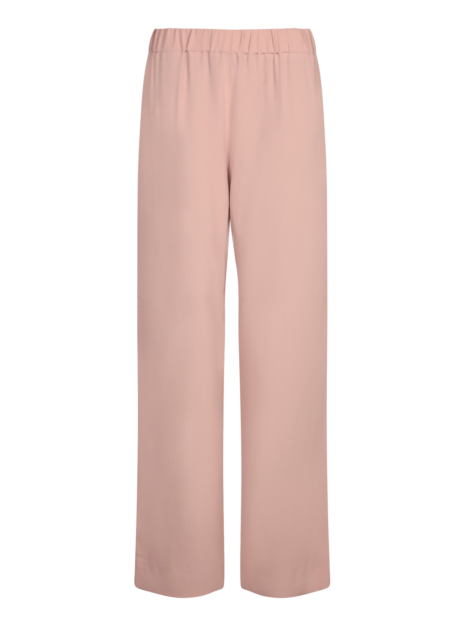 Incotex Crepe Elastic Pants In Pink