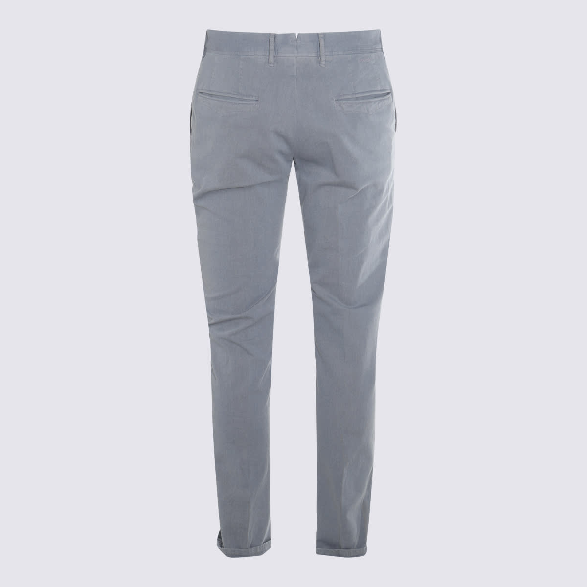 Incotex Stretch Cotton Trousers With Pockets And Loops