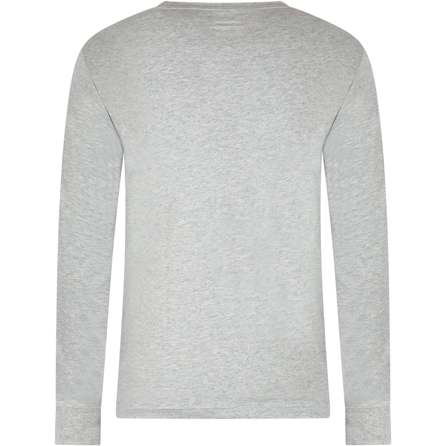 LEVI'S GREY T-SHIRT FOR KIDS WITH LOGO