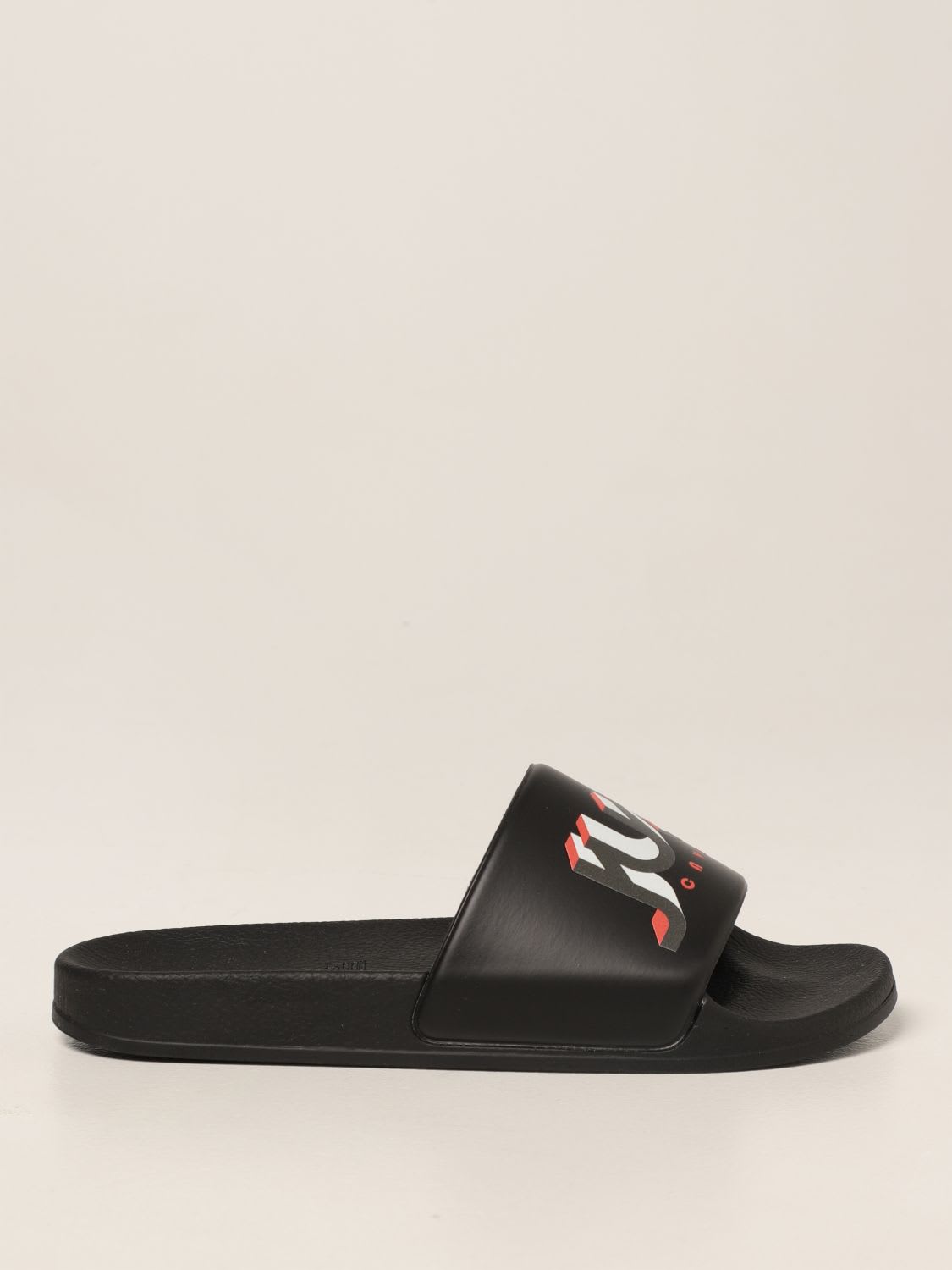Just Cavalli Flat Sandals Just Cavalli Rubber Slide Sandal