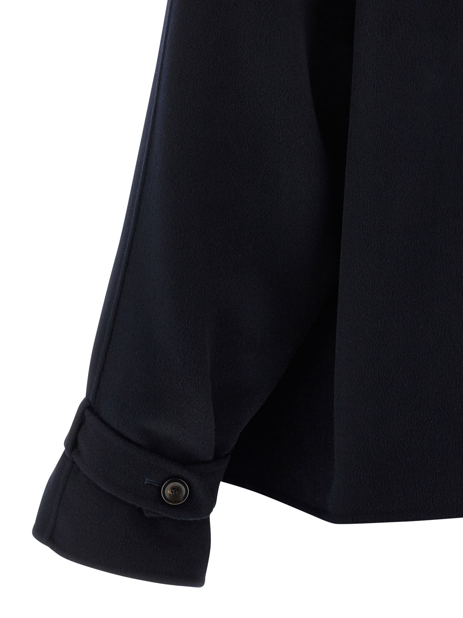 Max Mara Nupar Double-breasted Jacket In Blue