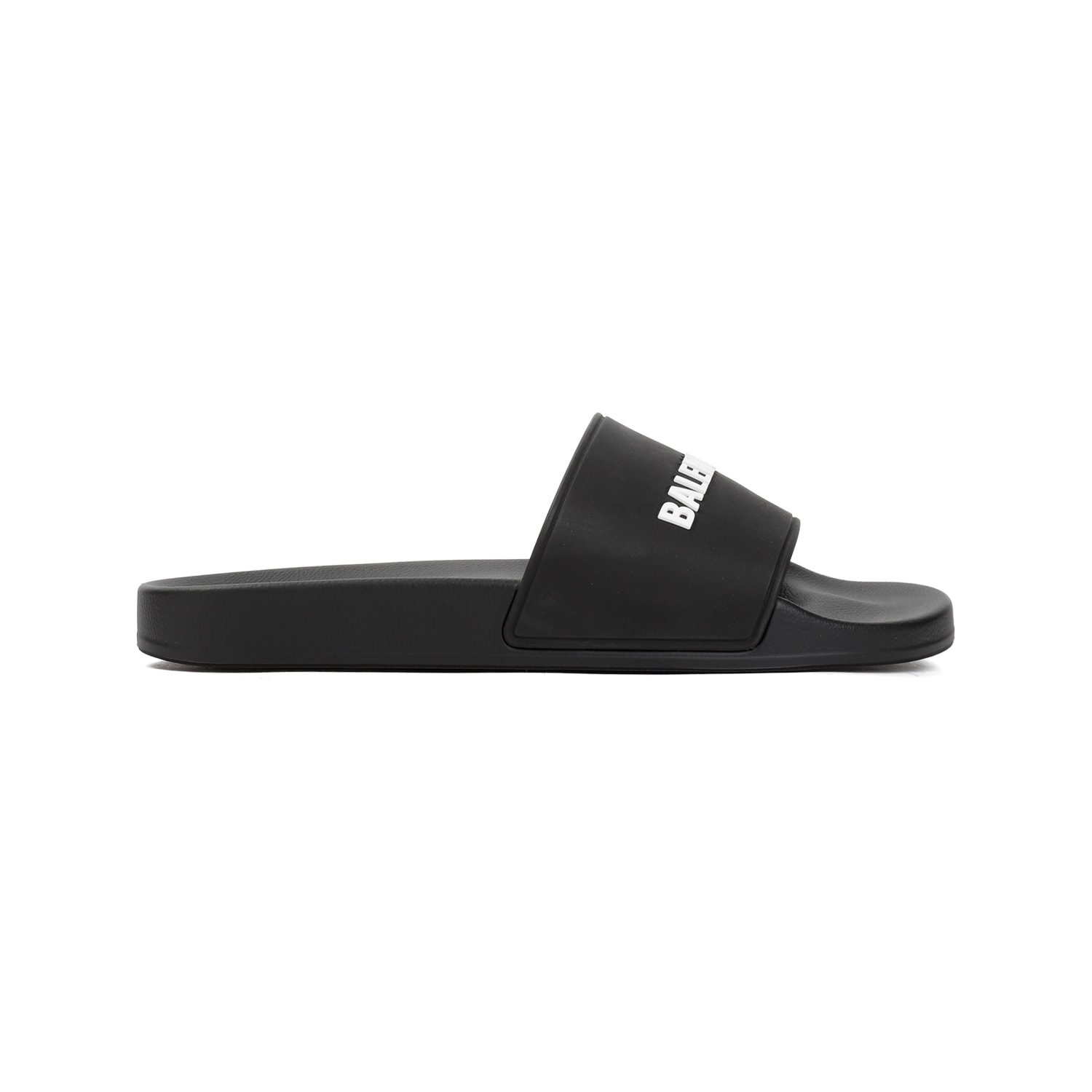 Balenciaga Logo-embossed Pool Slides In Multi