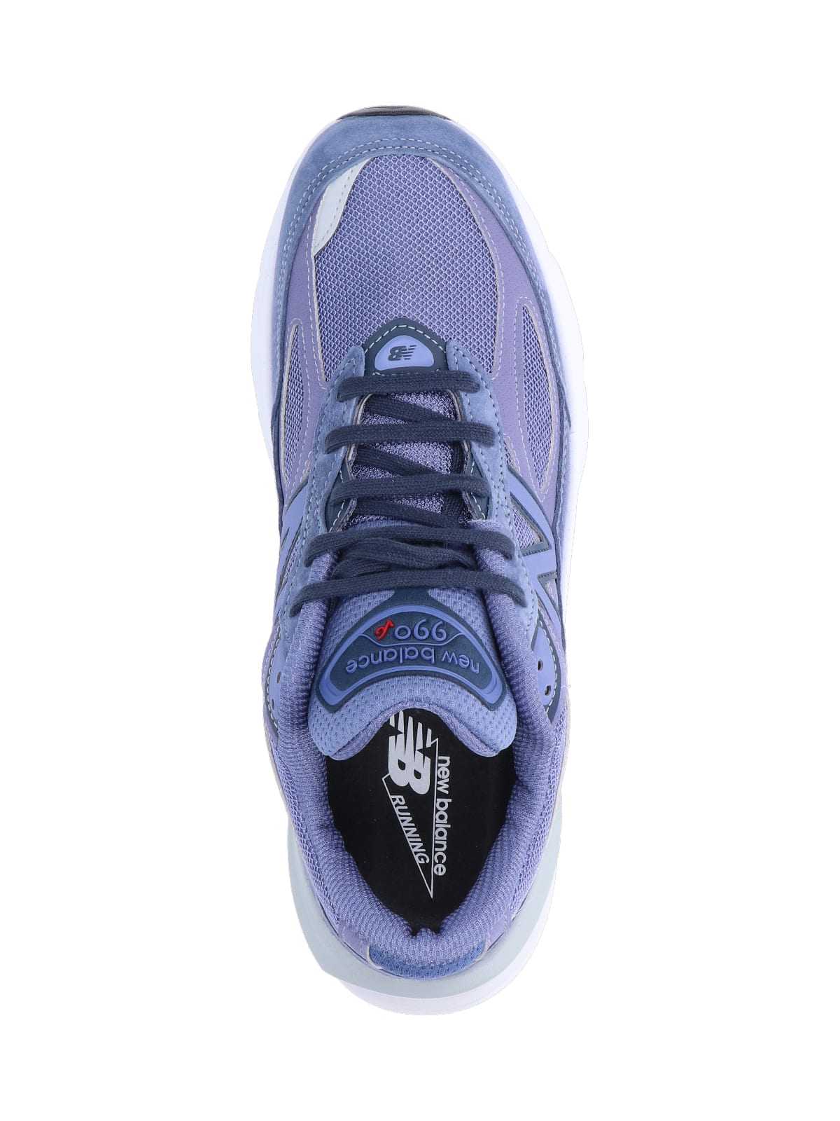 New Balance 990v6 Sneakers In Purple Suede And Mesh In Purple