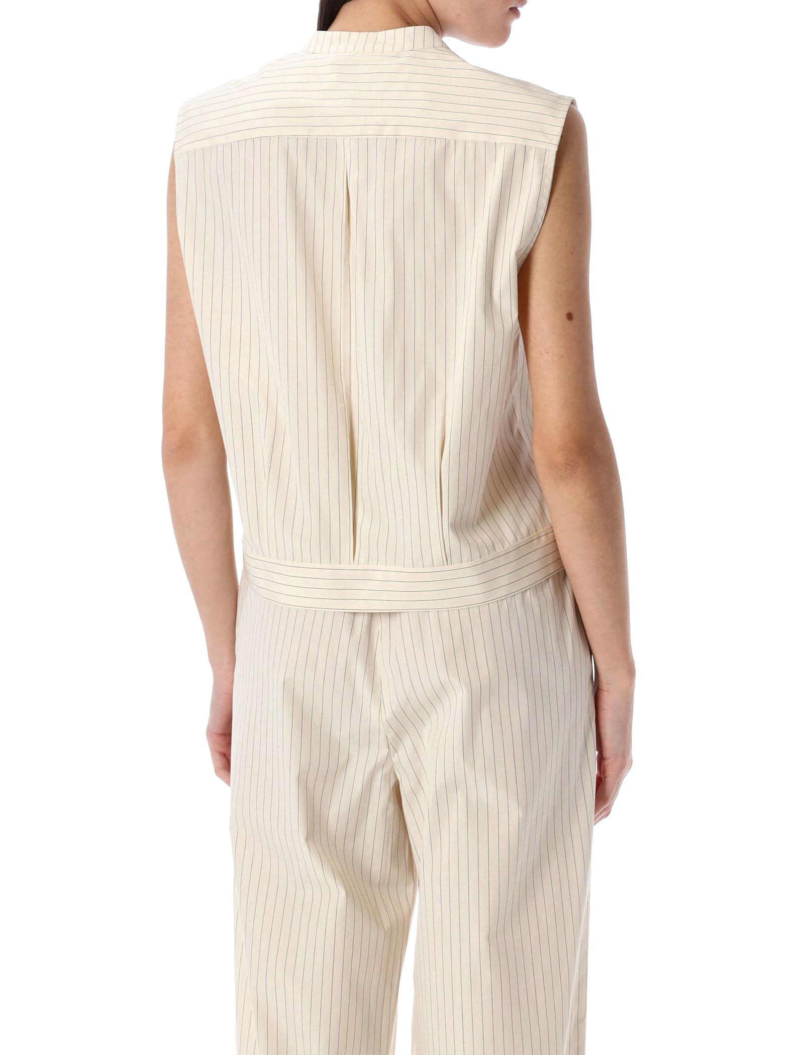 Loulou Studio Shirt Lou Lou Studio Woman Color Ivory In Ivory Black