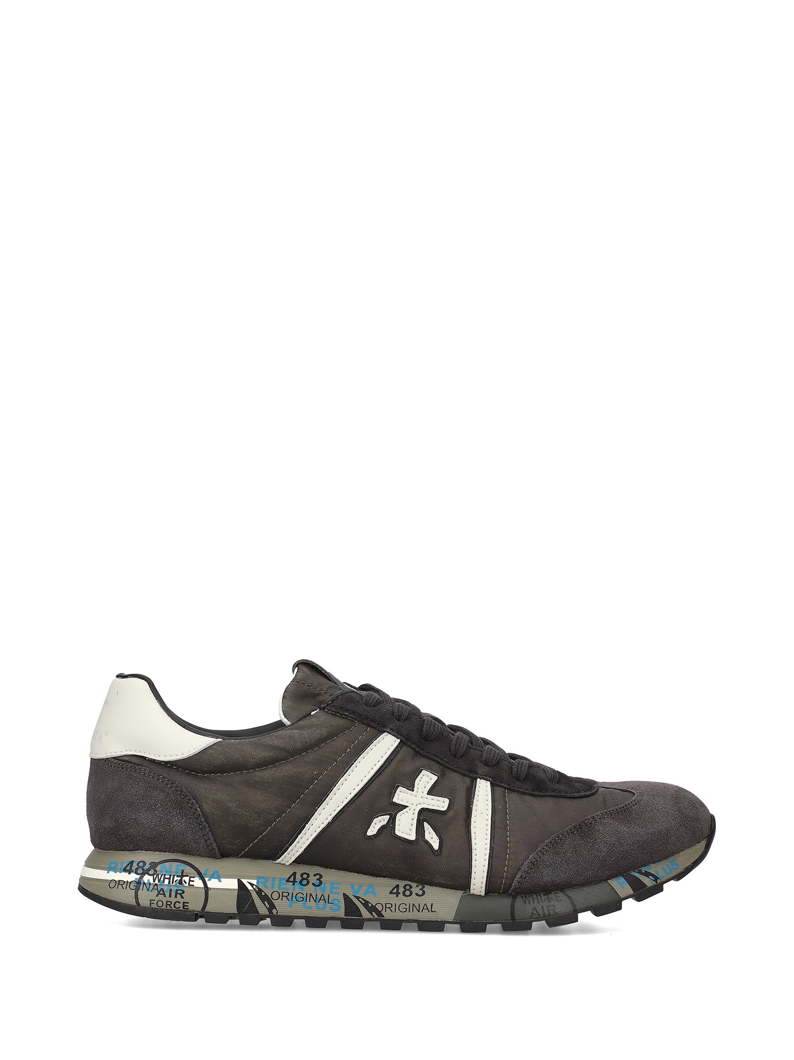 White Premiata Sneaker Lucy 6884 Grey In Brown