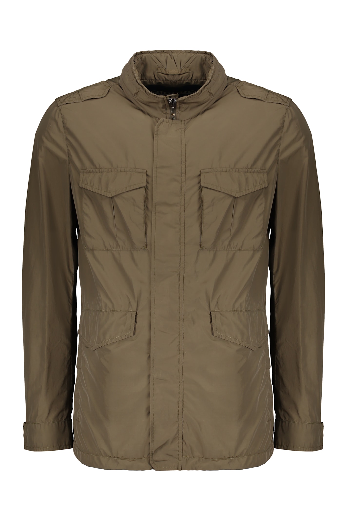 Herno Techno Fabric Jacket In Green