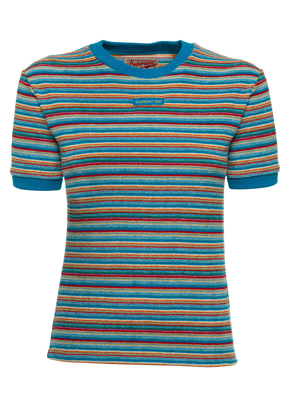 Andersson Bell Woman Multicolor Striped Cotton T-shirt