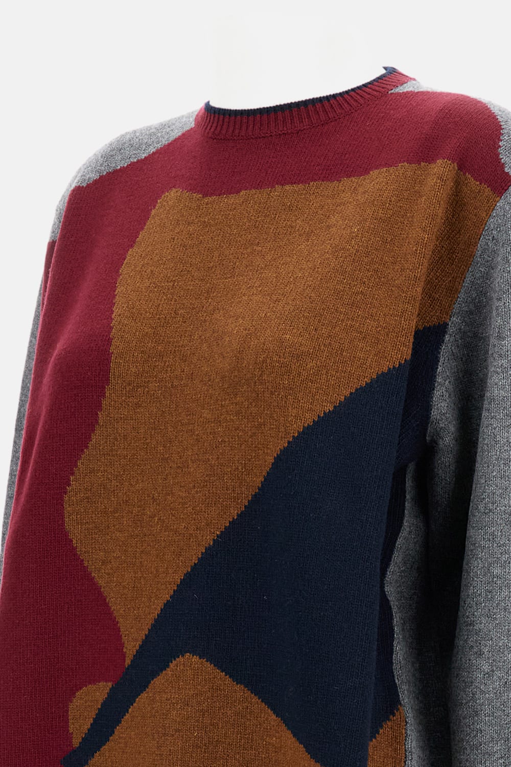 Plan C Crewneck Sweater In Multi