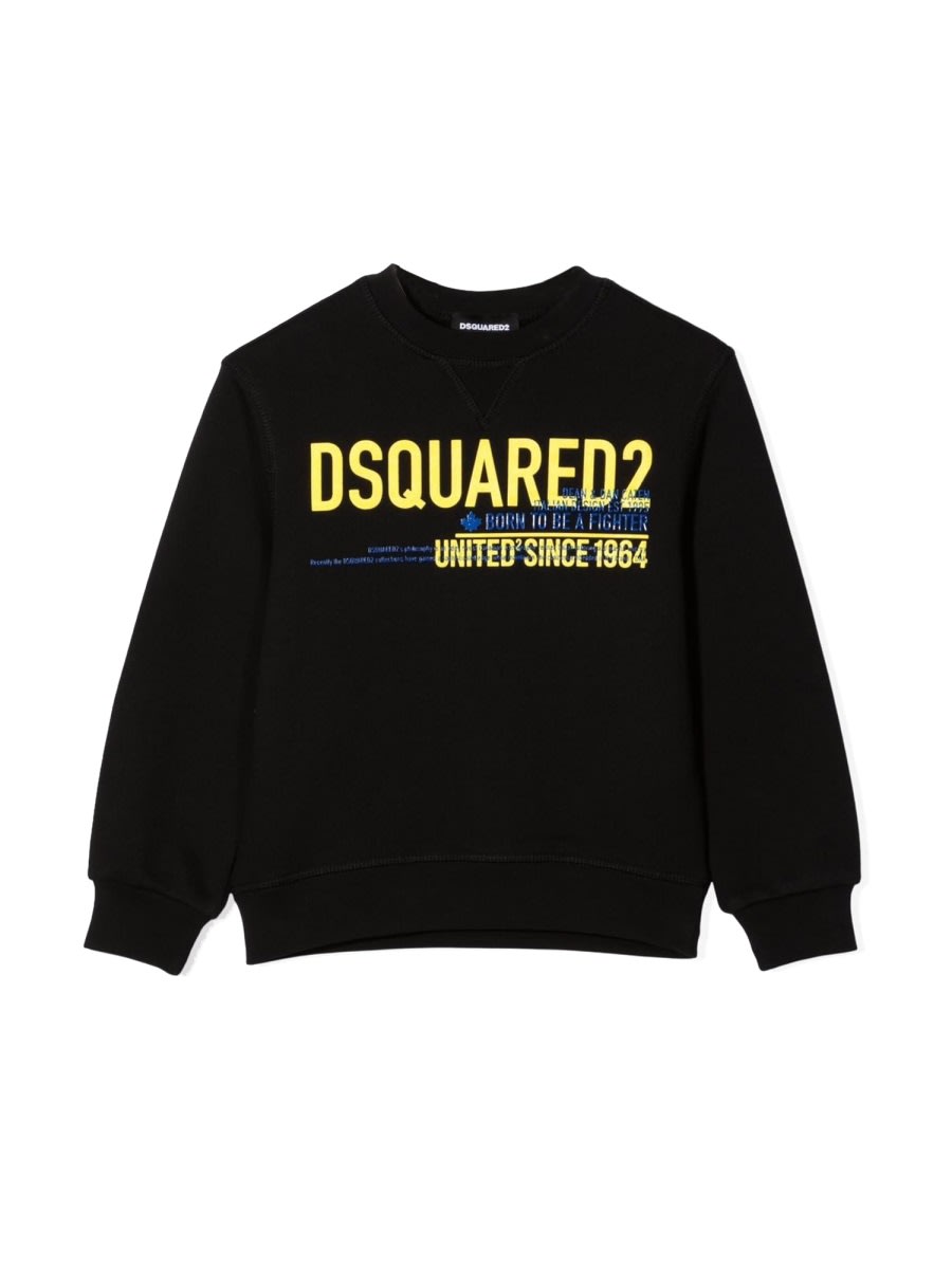 Dsquared2 Relax Felpa In Black