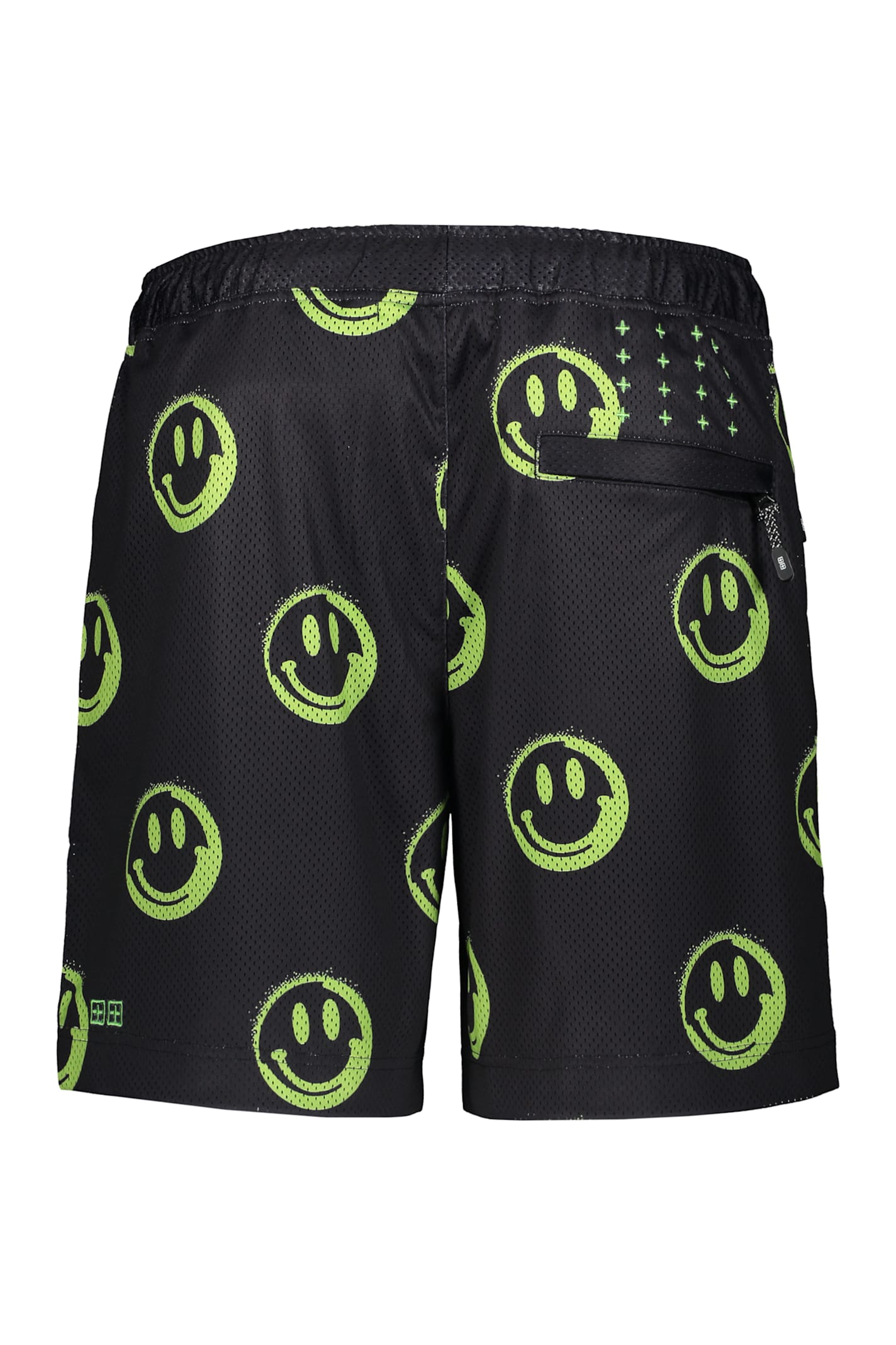 Ksubi Printed Techno Fabric Bermuda-shorts In Black