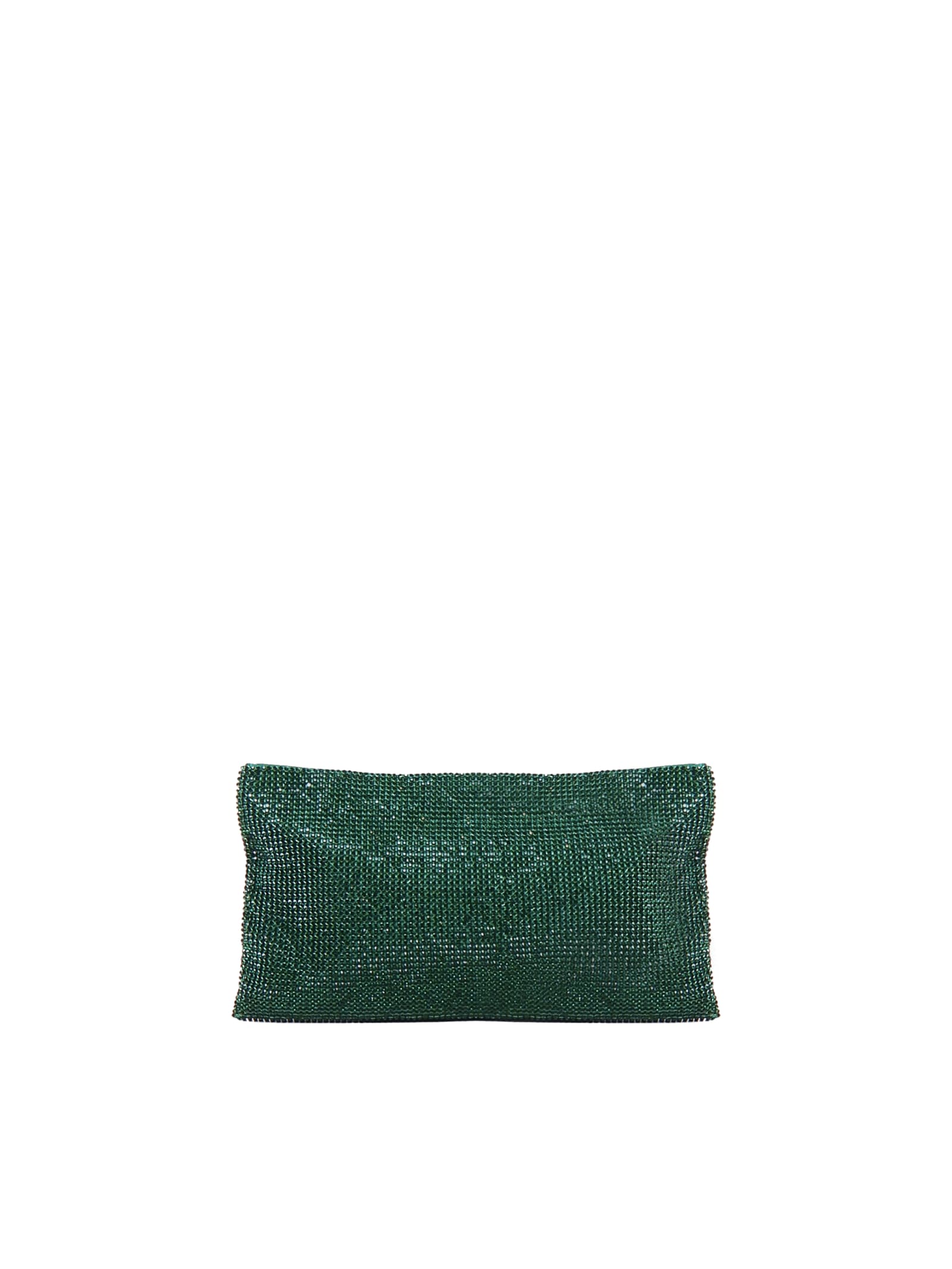 Shop Benedetta Bruzziches Pochette Your Best Friend La Petite In Green