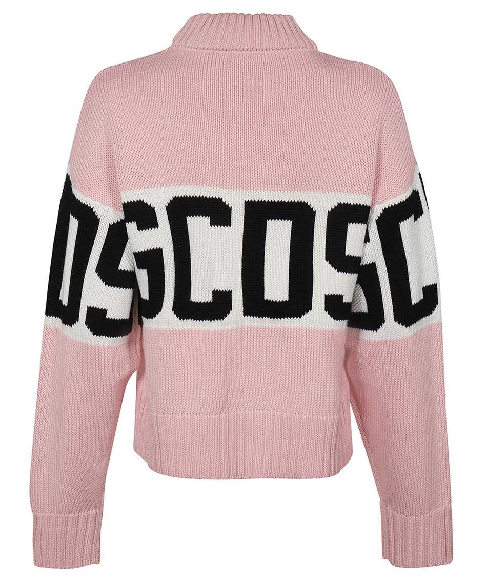 Shop Gcds Long Sleeve Sweater In Pink