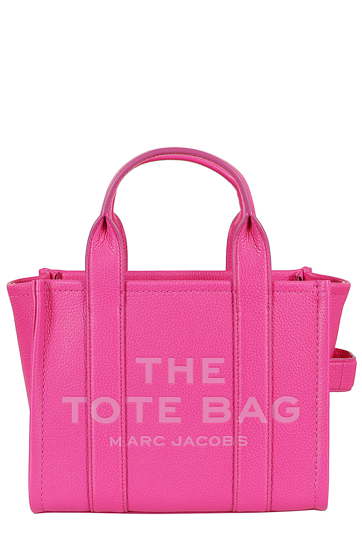 Shop Marc Jacobs The Small Tote In Hot Pink