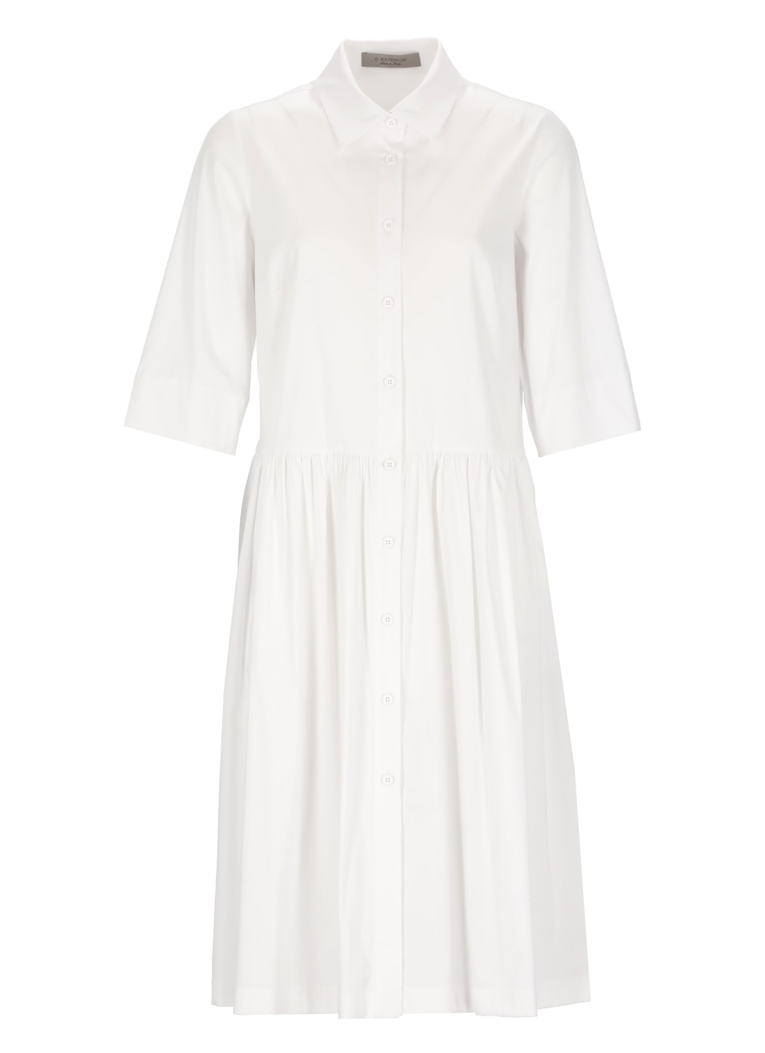 D.Exterior Cotton Dress