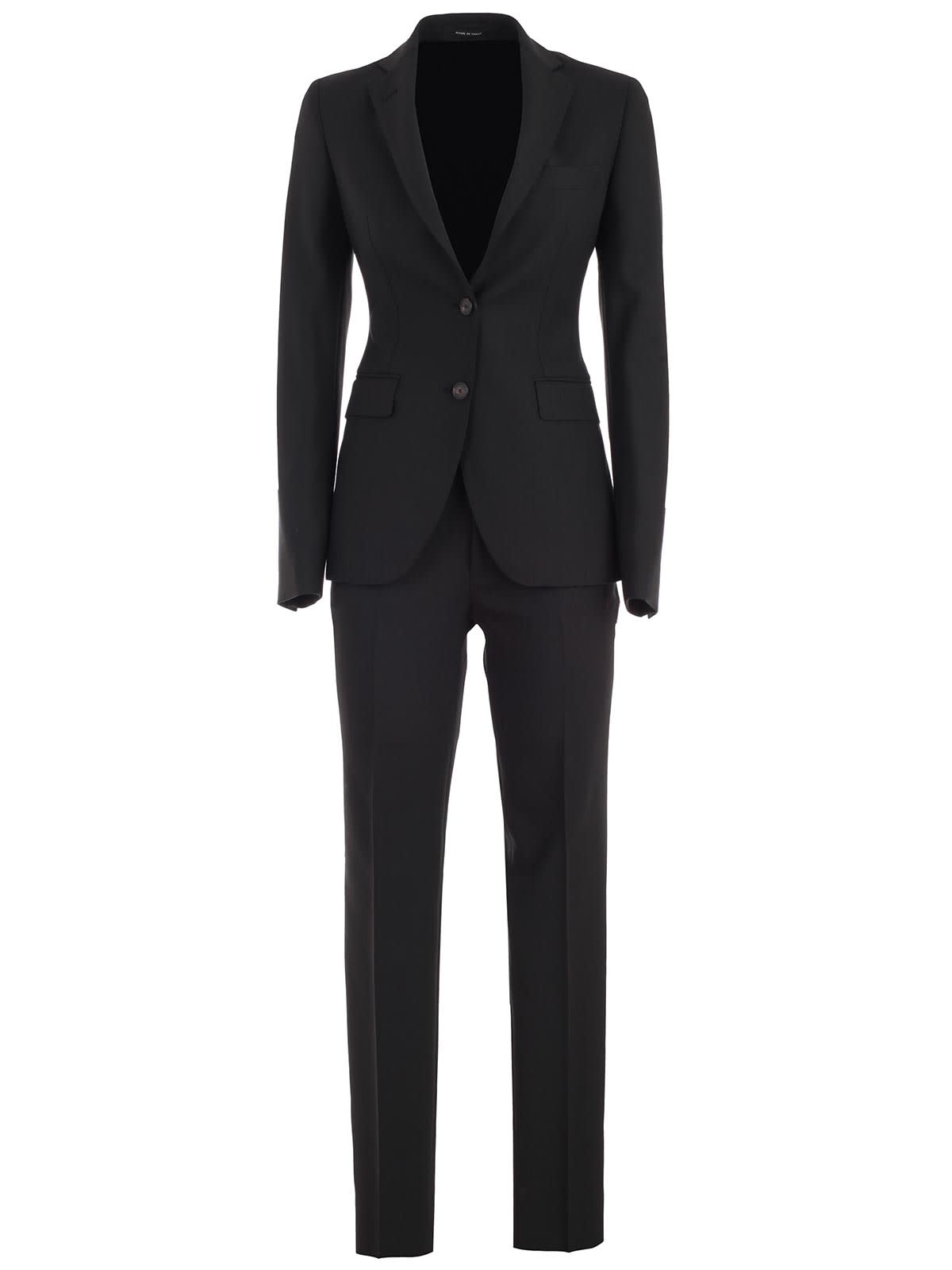 Tagliatore Tagliatore Suit Single Breasted W/slits - Black - 11018234 | italist