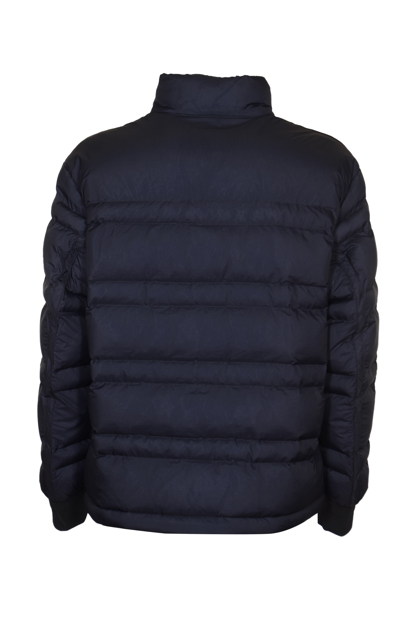 Shop Hugo Boss Classic Zip Padded Jacket In Dark Blue