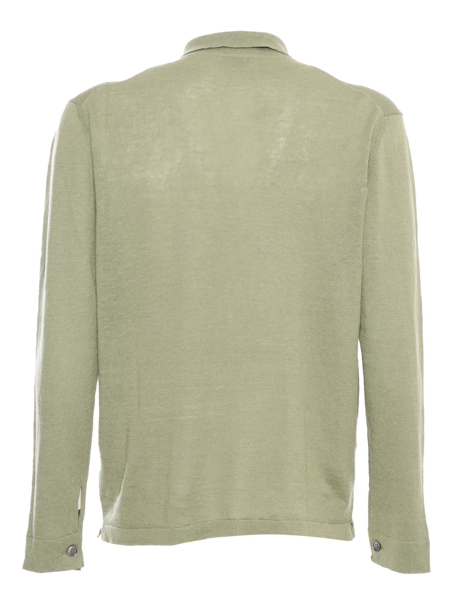 Shop Settefili Cashmere Pistachio Green Shirt