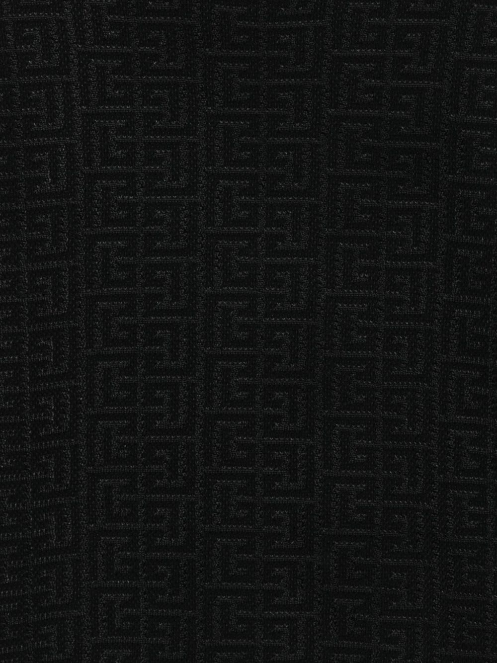 Balmain Kids Monogram Sweater In Black