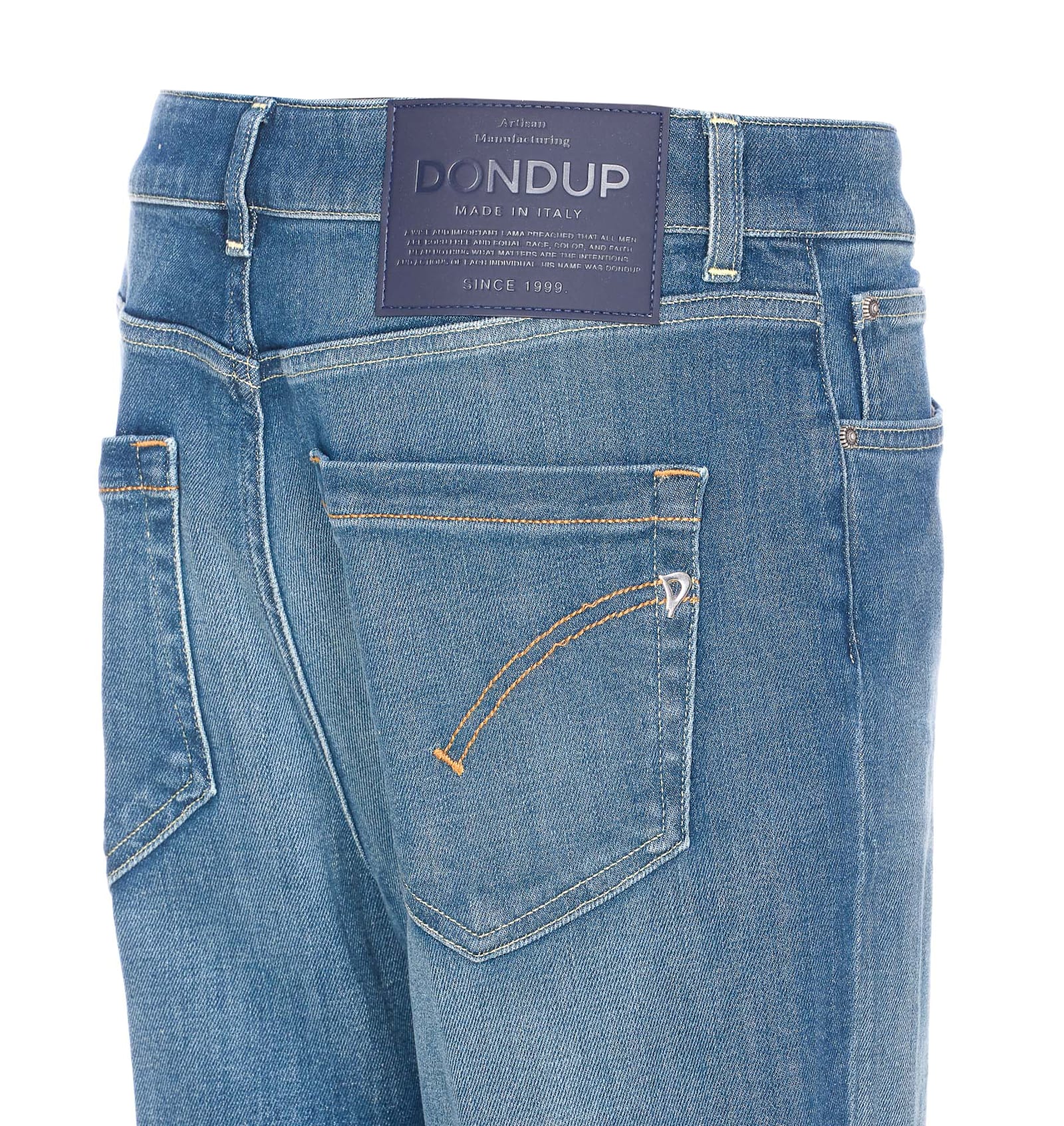Dondup Koons Gioiello Jeans In Blue