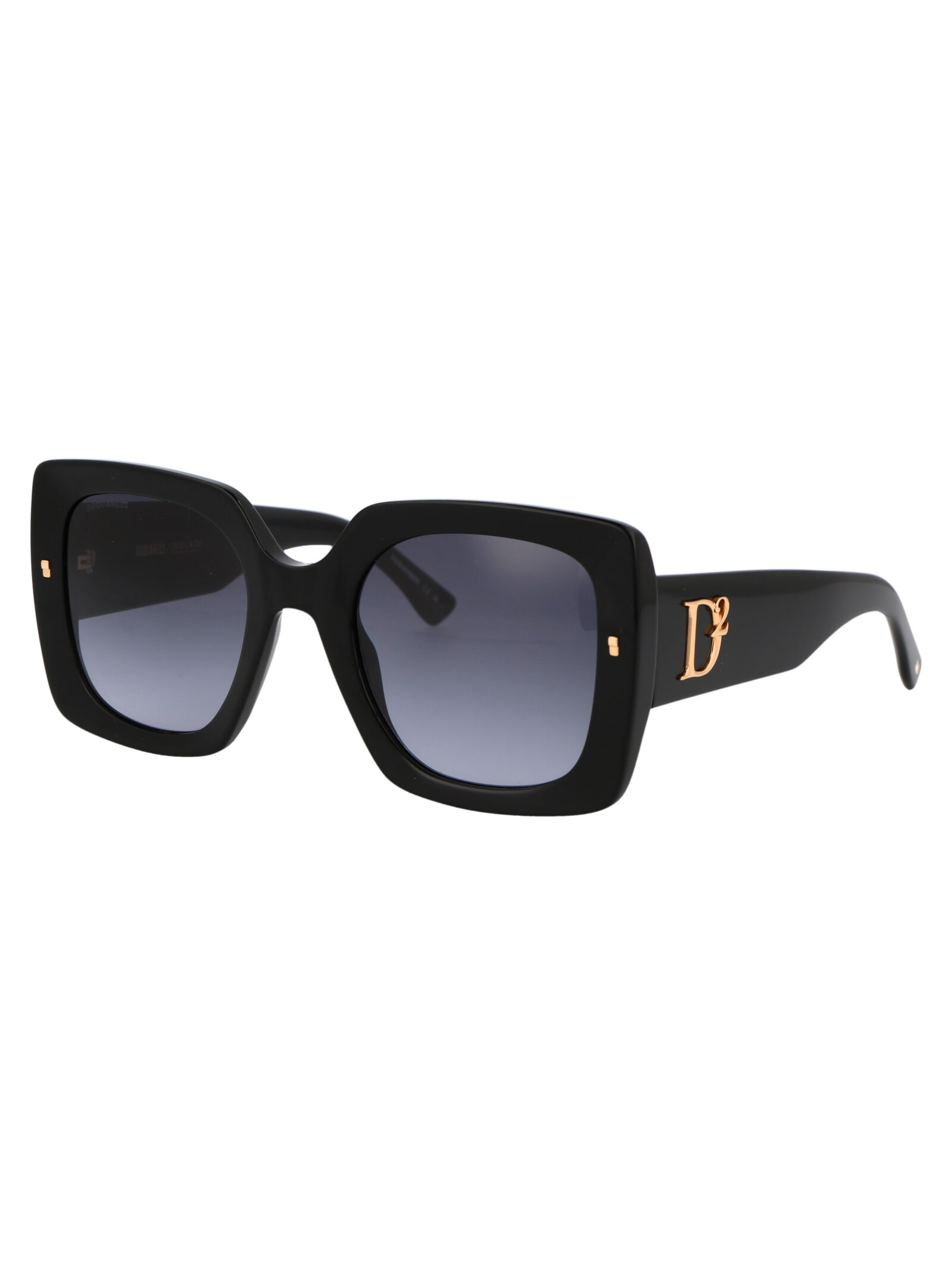 Shop Dsquared2 D2 0063/s Sunglasses In 8079o Black